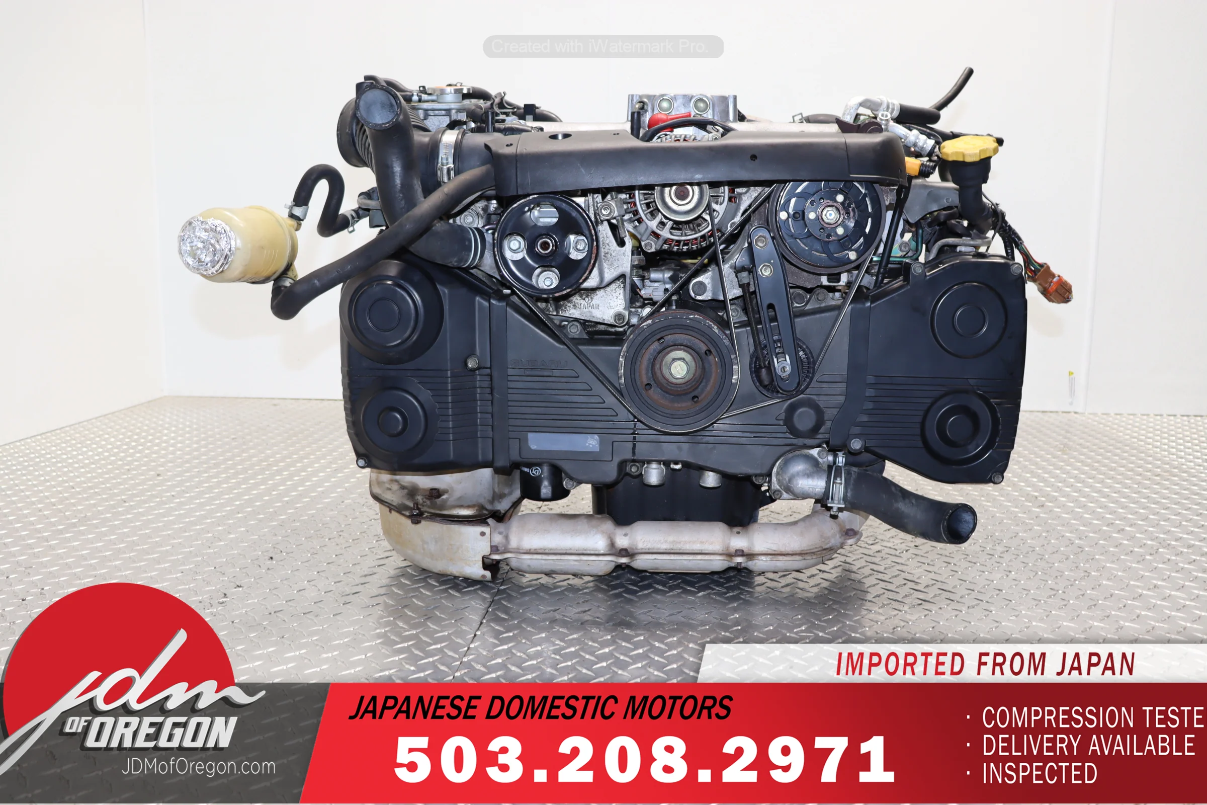 02-05 SUBARU IMPREZA WRX JDM EJ205 EJ20T 2.0L DOHC AVCS ENGINE - Image 3