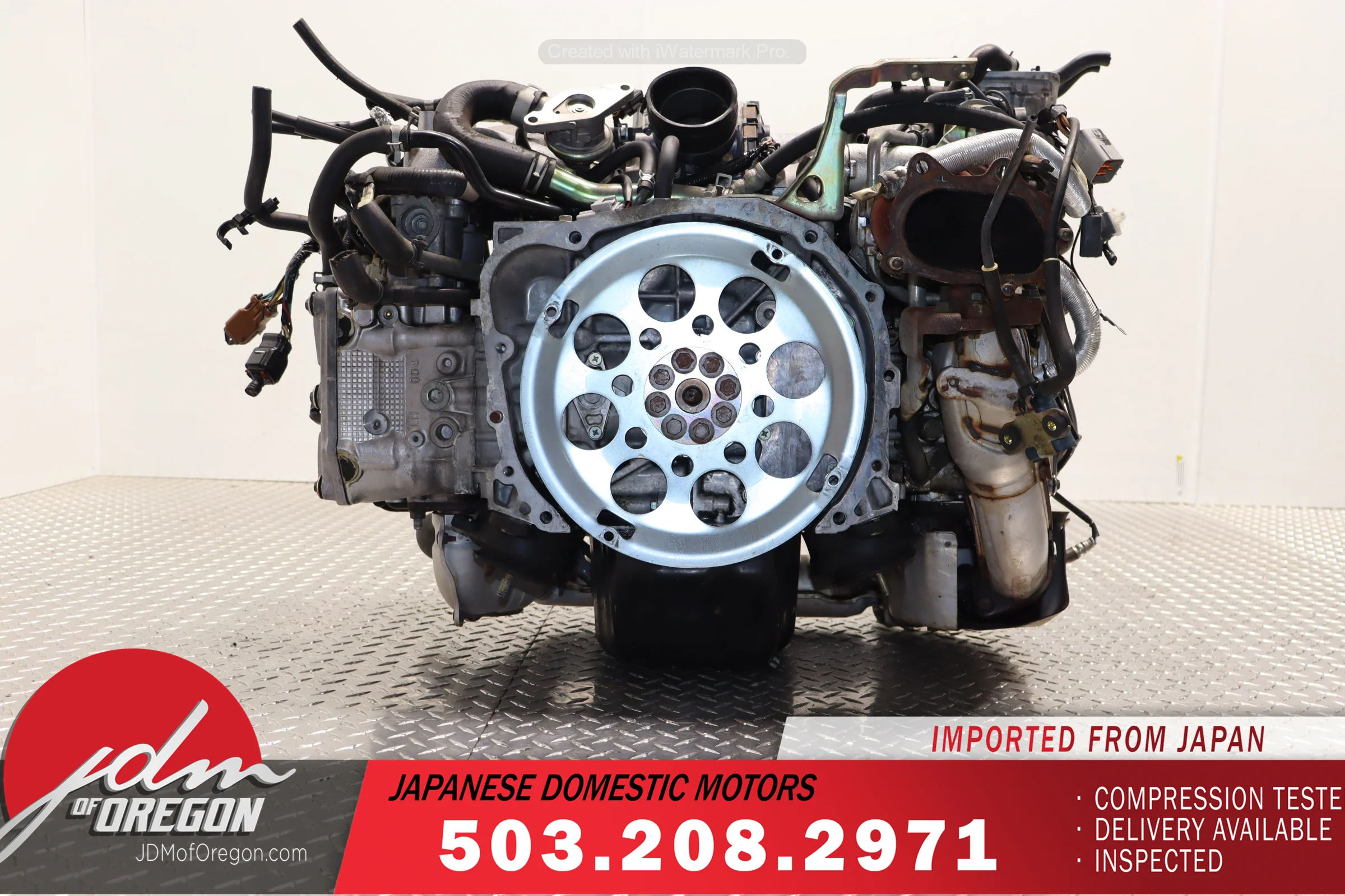 02-05 SUBARU IMPREZA WRX JDM EJ205 EJ20T 2.0L DOHC AVCS ENGINE - Image 9