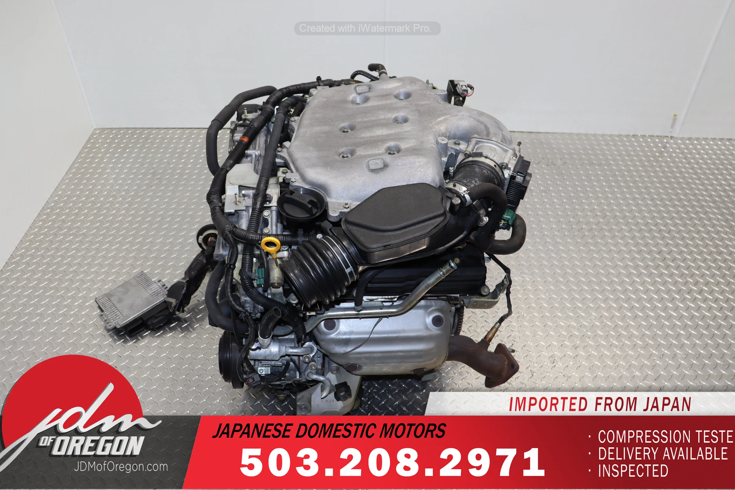 JDM VQ35DE 04 - 08 INFINITI FX35 / 03 - 05 G35X 3.5L V6 DOHC AWD ENGINE - Image 4