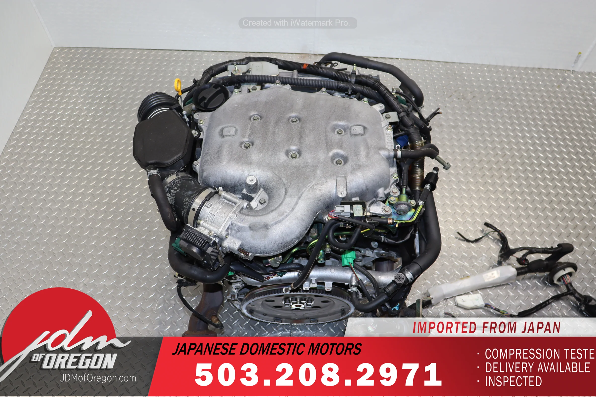 JDM VQ35DE 04 - 08 INFINITI FX35 / 03 - 05 G35X 3.5L V6 DOHC AWD ENGINE - Image 6