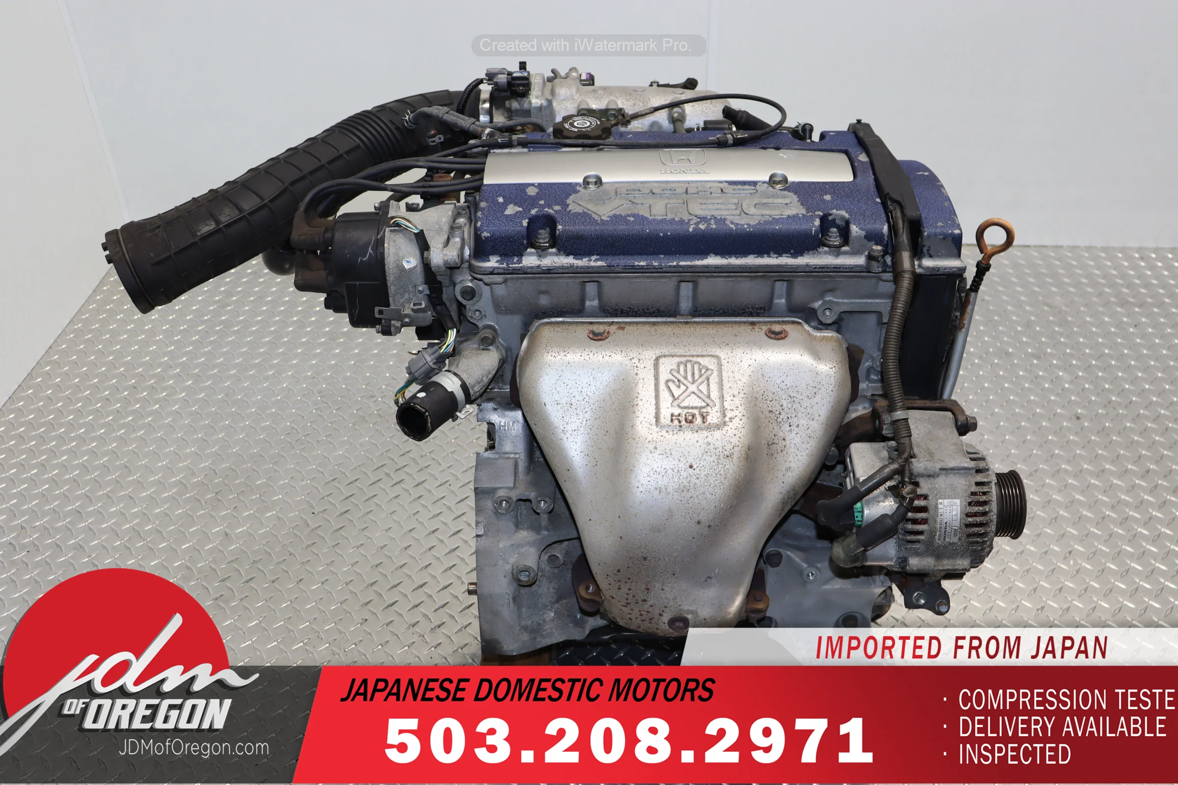 1997–2002 Honda Prelude / Honda Accord SiR 2.3L H23A DOHC VTEC Engine JDM Bluetop - Image 11