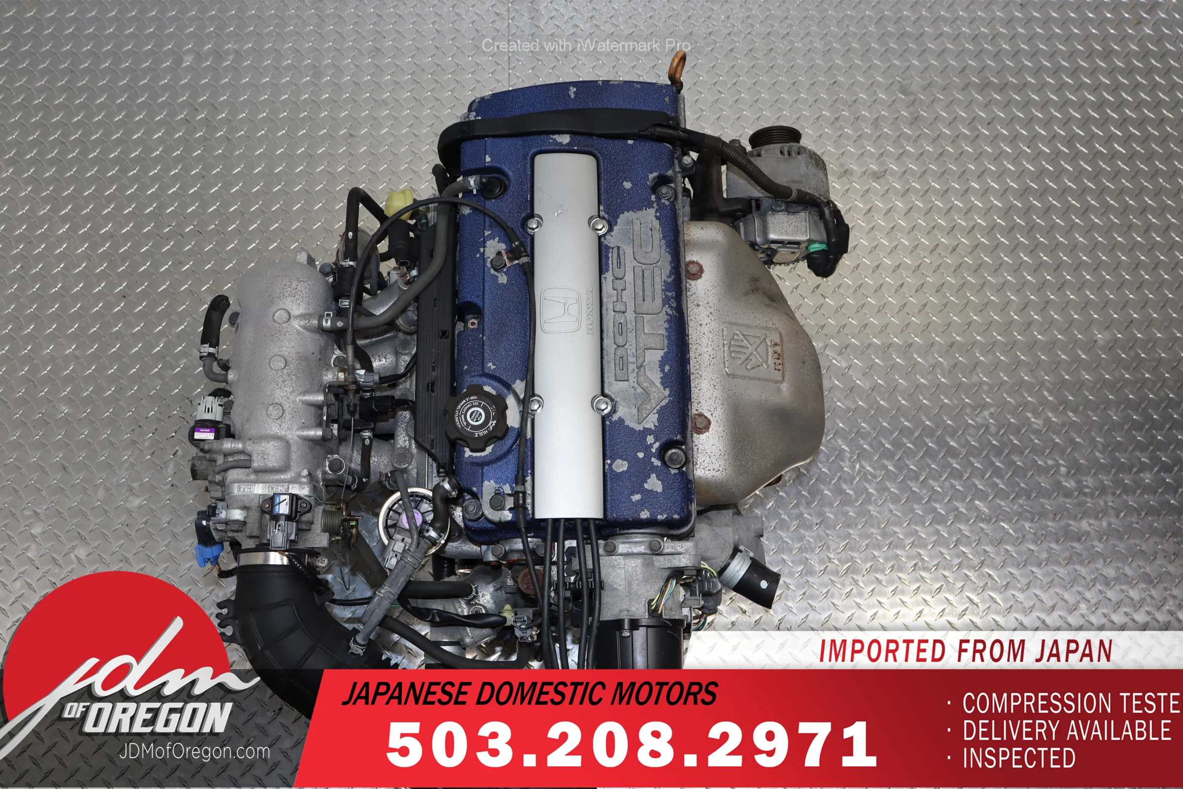 1997–2002 Honda Prelude / Honda Accord SiR 2.3L H23A DOHC VTEC Engine JDM Bluetop - Image 3