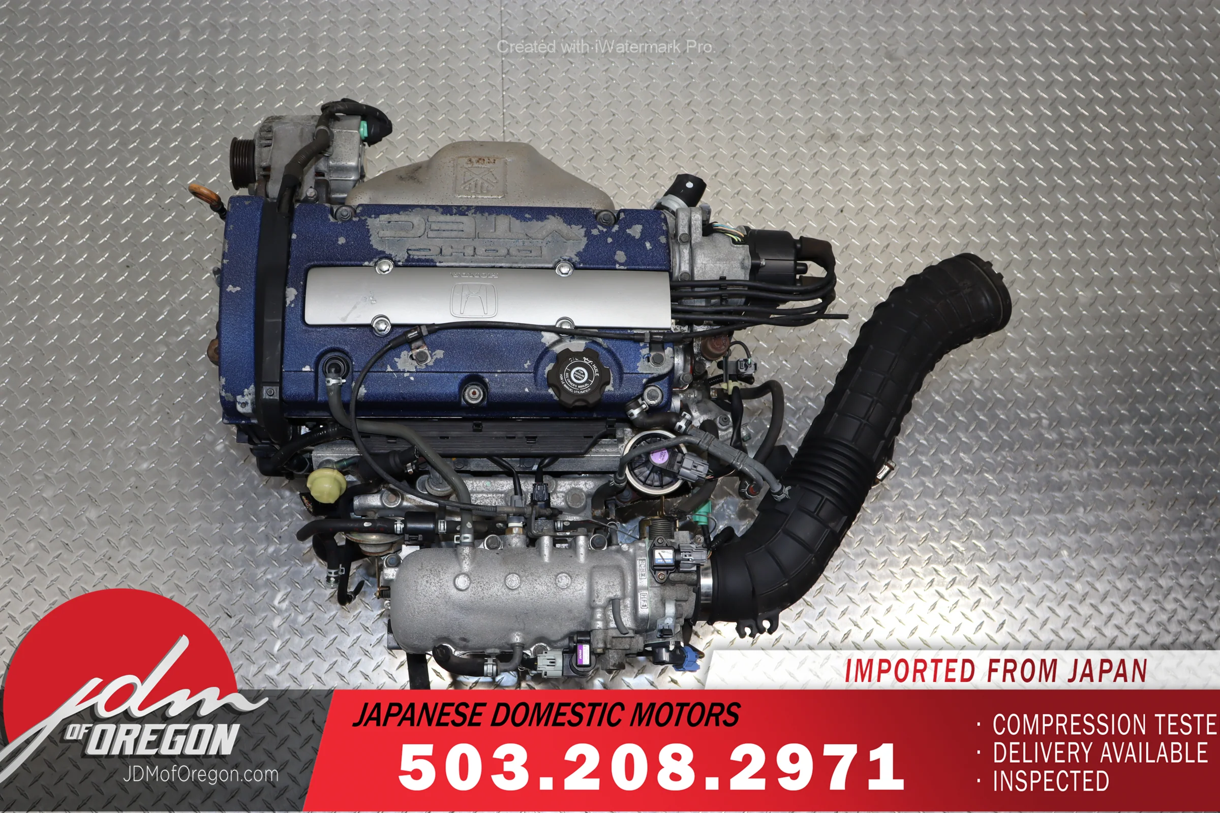 1997–2002 Honda Prelude / Honda Accord SiR 2.3L H23A DOHC VTEC Engine JDM Bluetop - Image 6