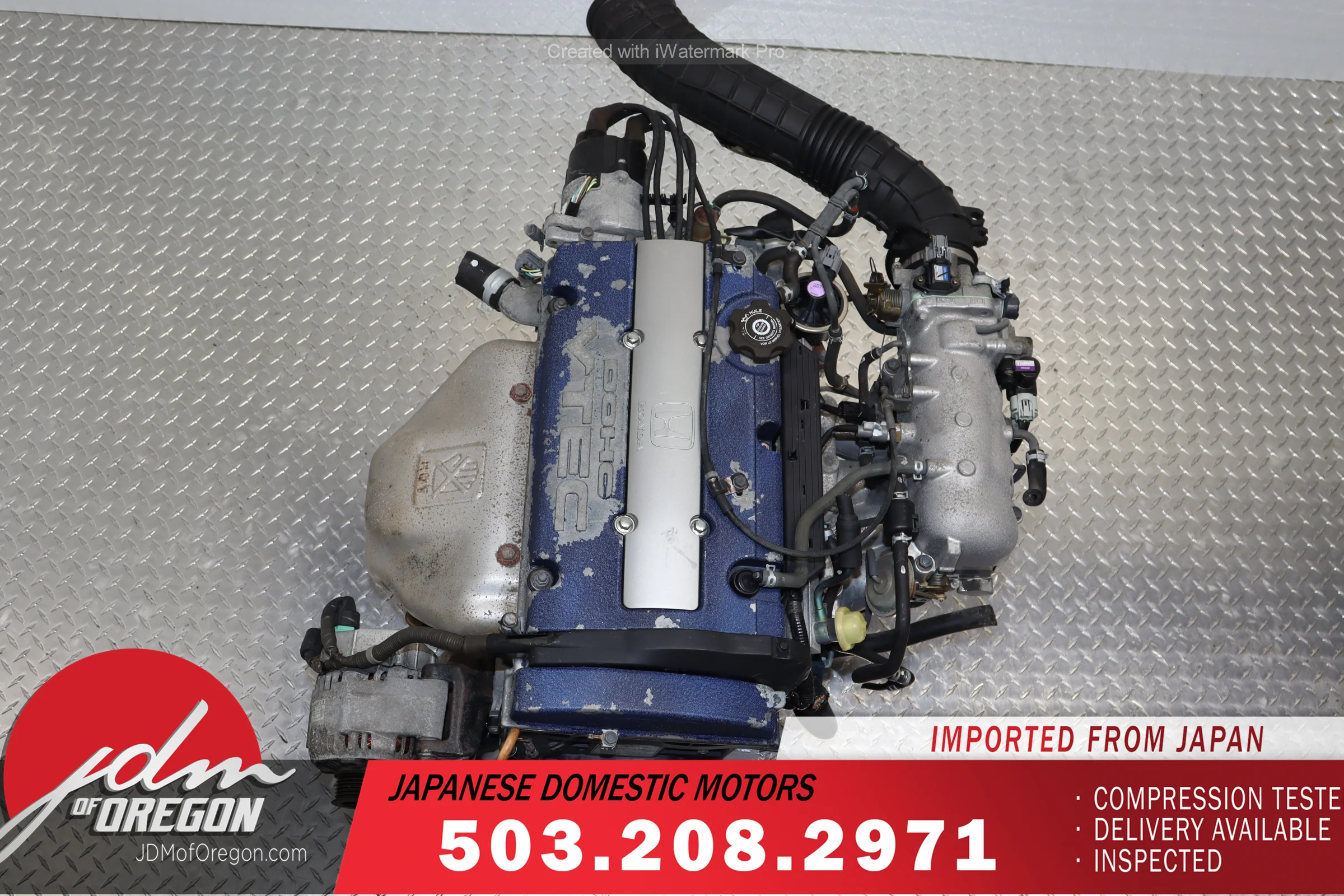 1997–2002 Honda Prelude / Honda Accord SiR 2.3L H23A DOHC VTEC Engine JDM Bluetop - Image 9