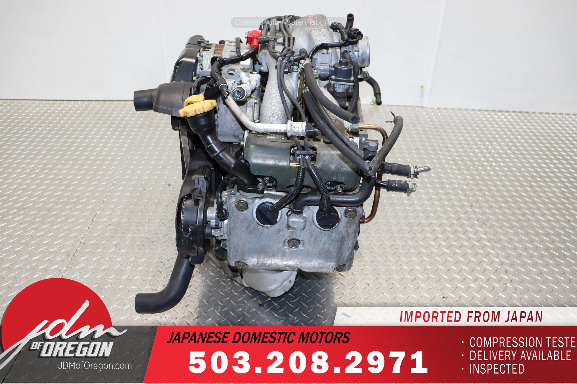 2000-2005 Subaru Forester Engine JDM SOHC 2.0L EJ20 Replaces EJ25 - Image 6