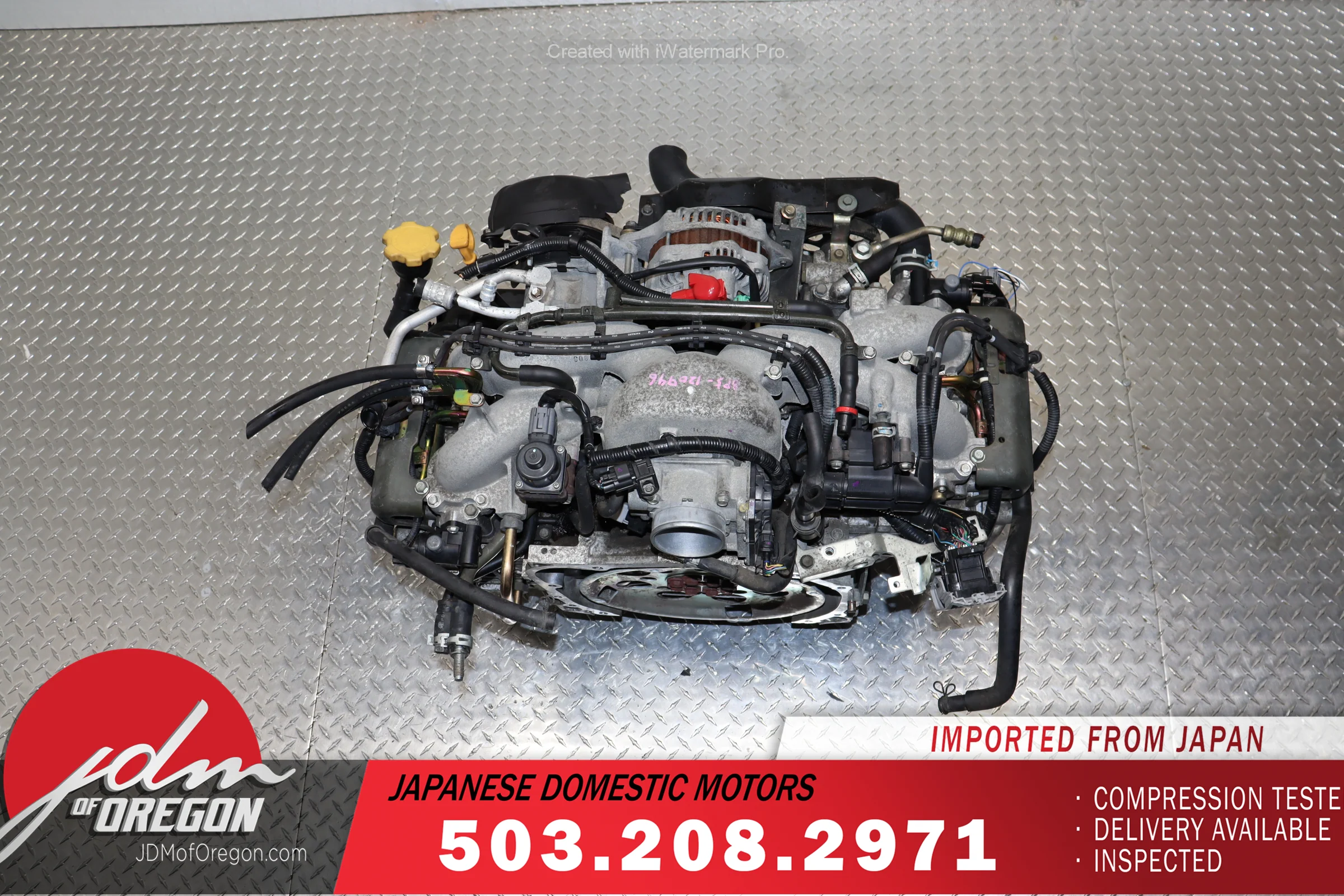 2000-2005 Subaru Impreza Engine 2.0L JDM SOHC EJ20 Replace EJ25 - Image 6