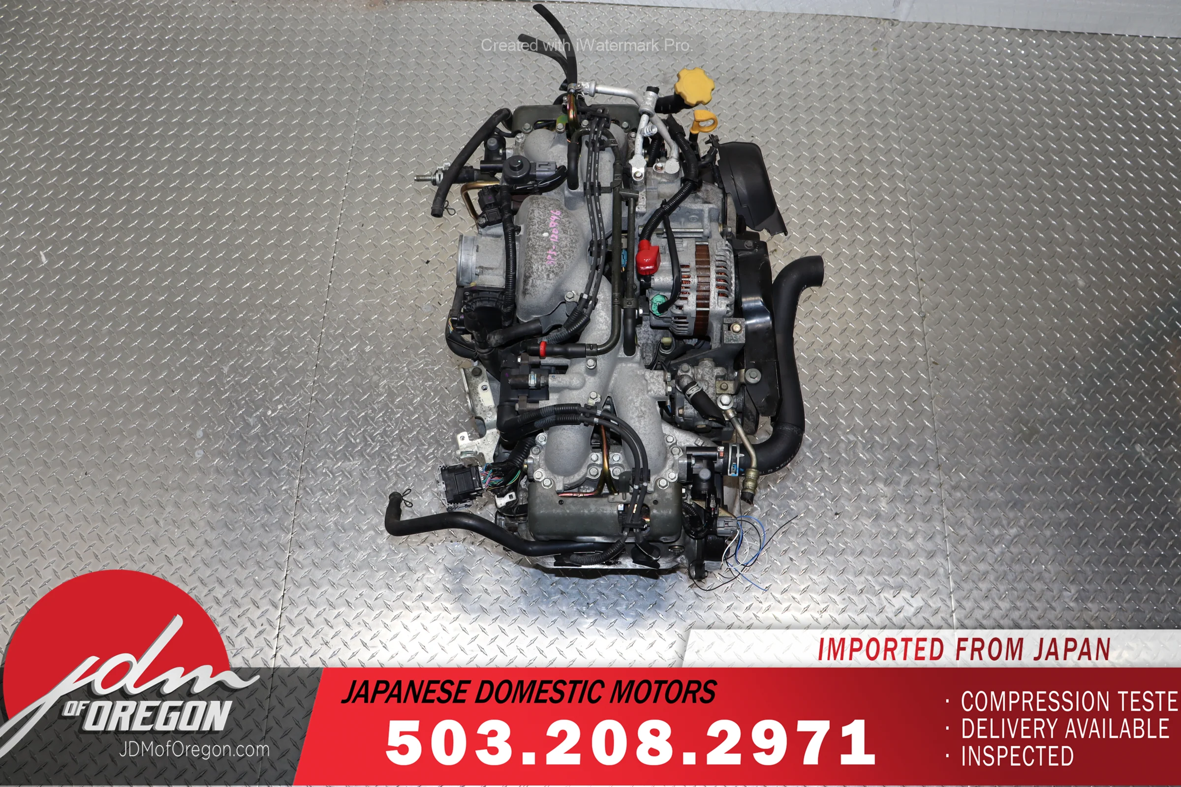 2000-2005 Subaru Impreza Engine 2.0L JDM SOHC EJ20 Replace EJ25 - Image 9