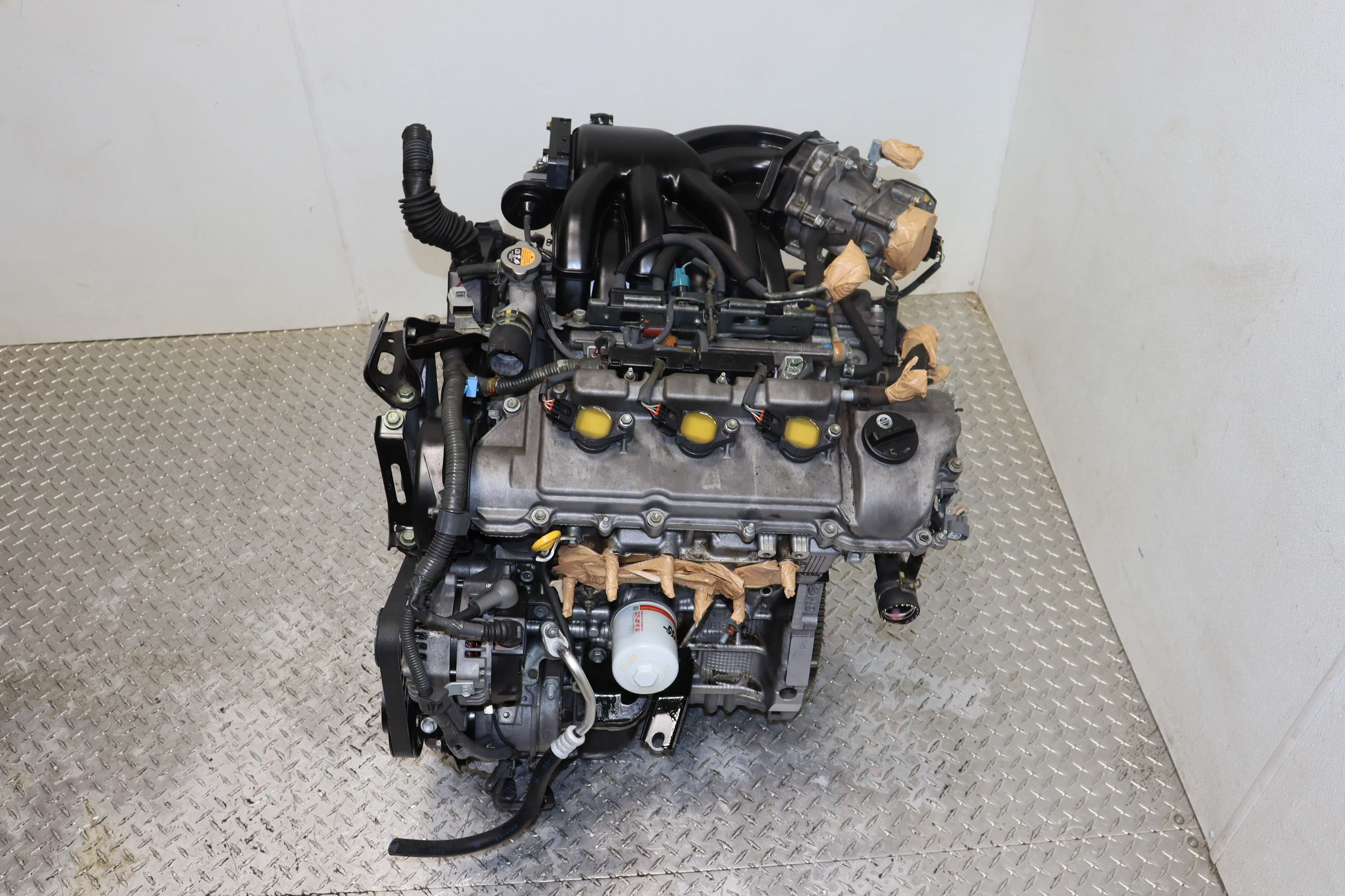 2004–2007 Toyota Highlander OEM Engine JDM 3MZ-FE 3.3L V6 DOHC VVT-i AWD Motor - Image 4