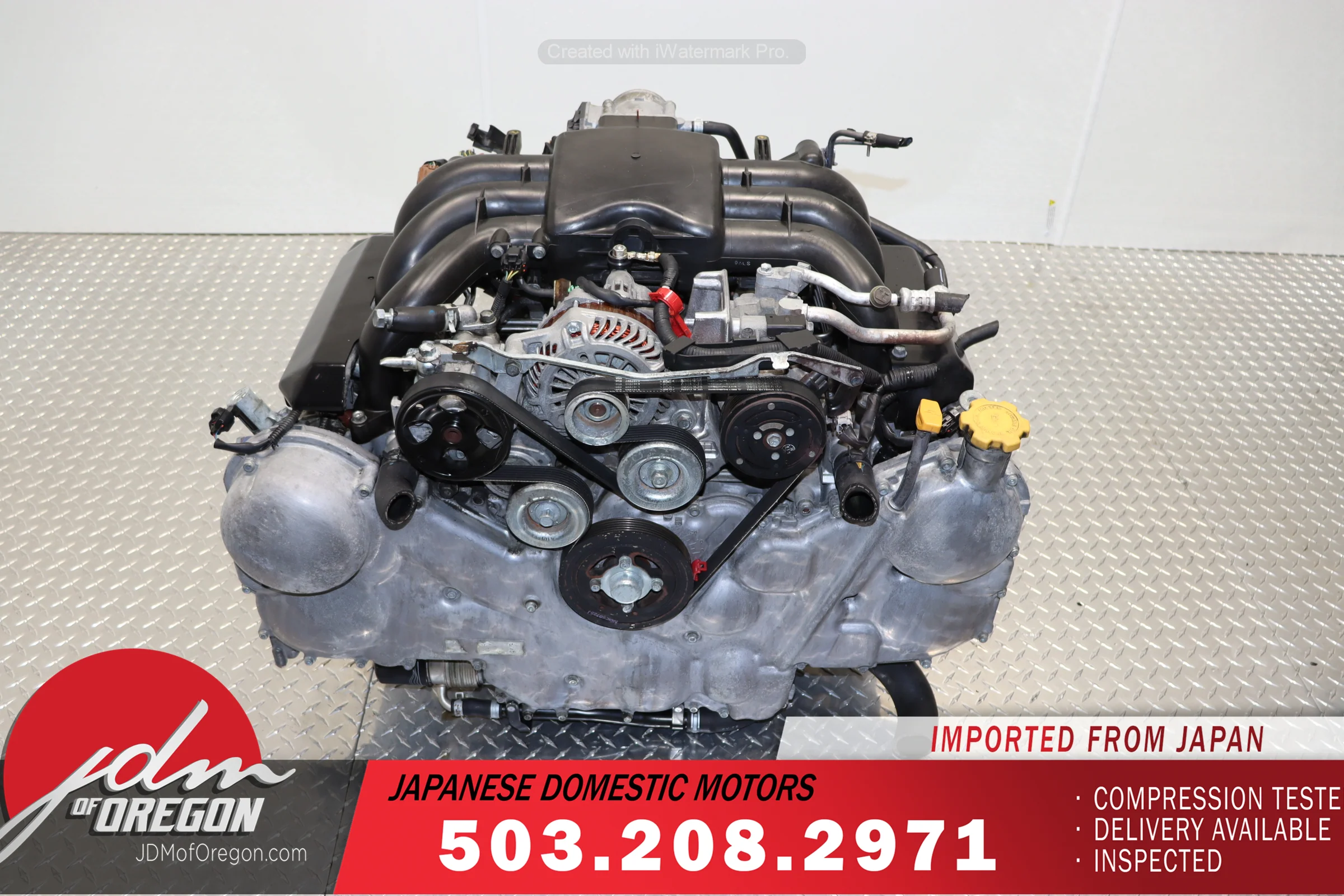 2006–2007 Subaru Tribeca JDM EZ30 3.0L H6 Engine - Image 2