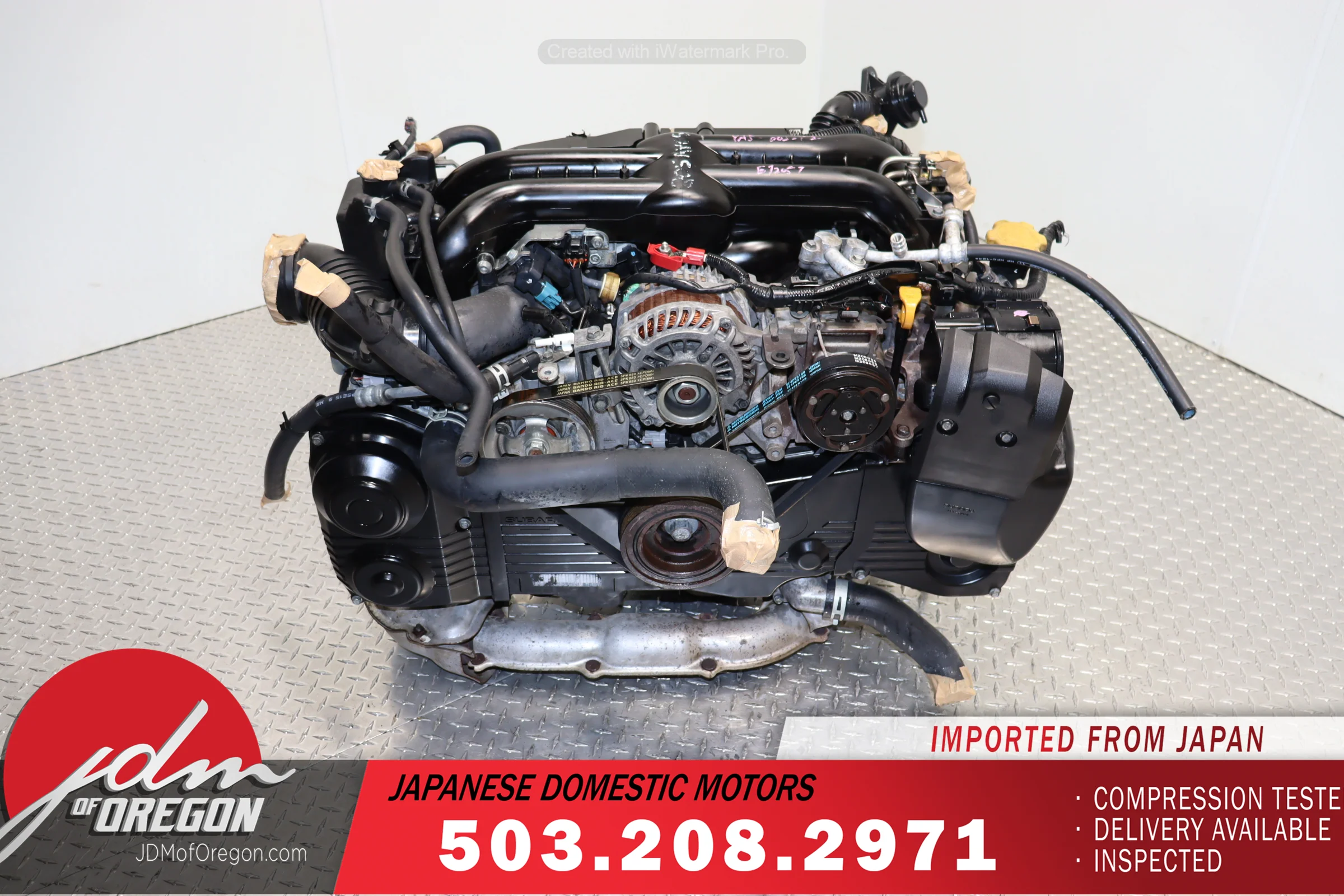 2006 2007 2008 2009 2010 2011 2012 2013 2014 Subaru WRX 2.0L DOHC Turbo Engine JDM EJ20Y - Image 11