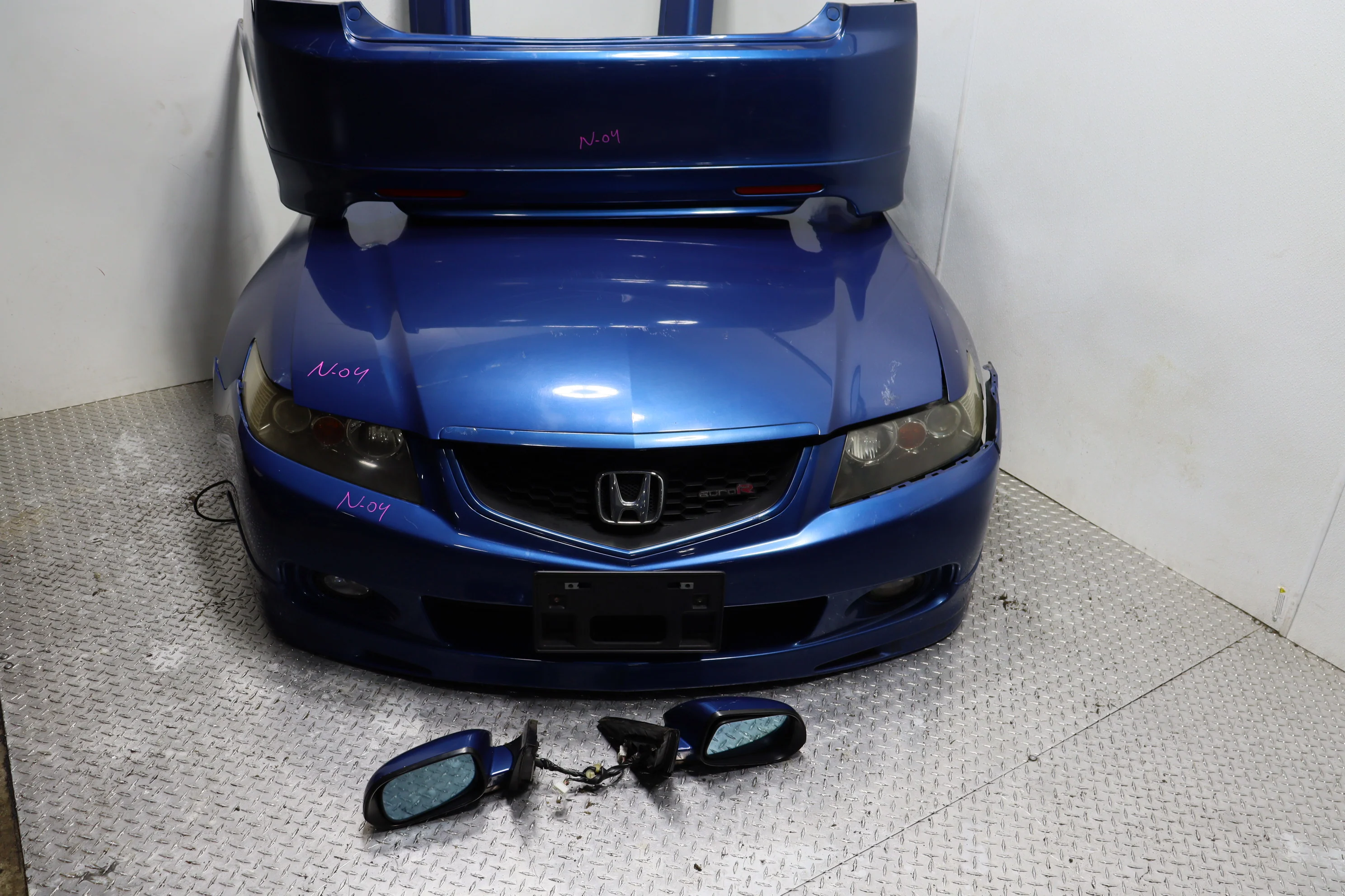 2007–2011 Honda Accord Euro R OEM Rear Bumper Cover - Image 4
