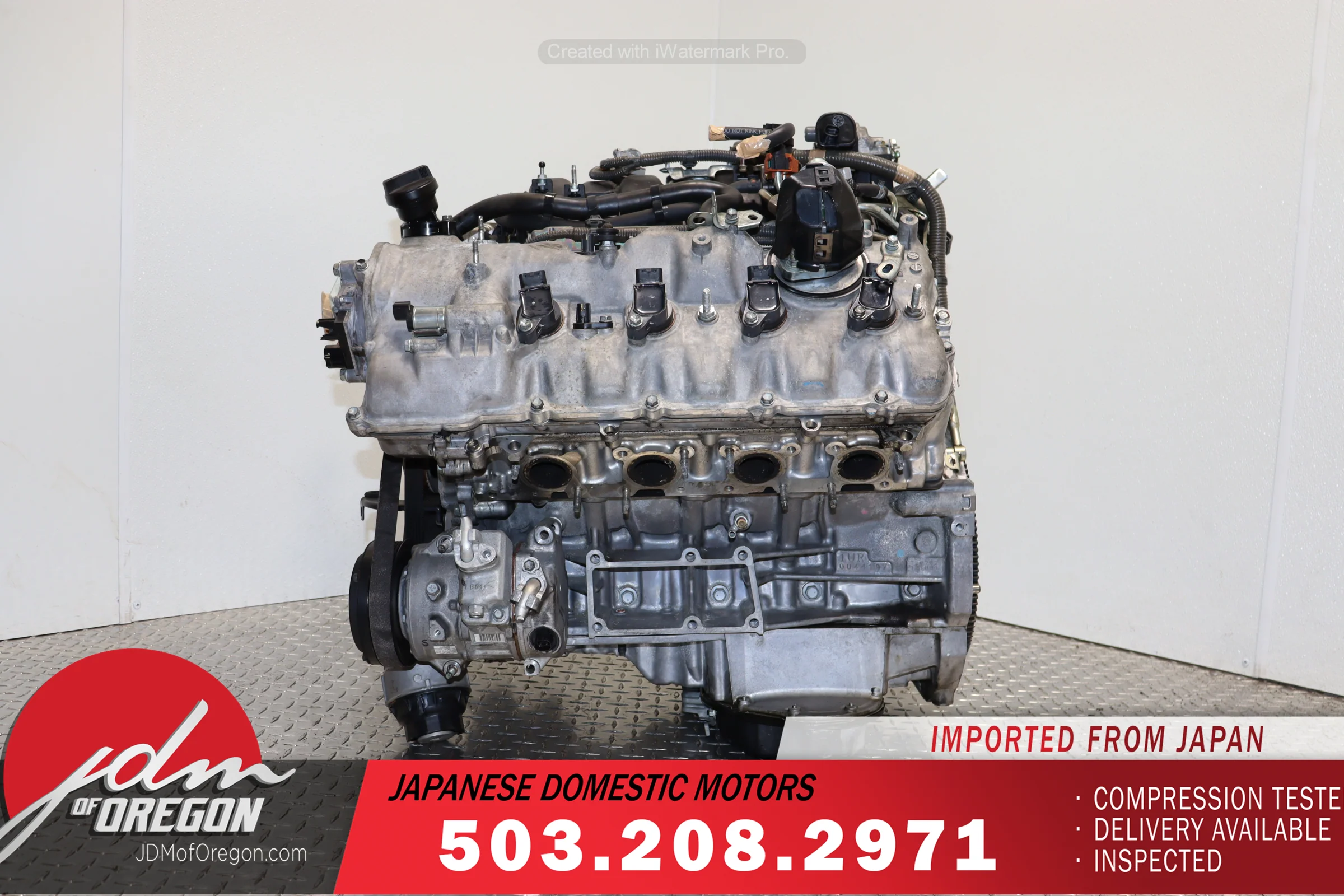 2008–2011 Lexus GS460 OEM Engine 1UR-FSE 4.6L V8 DOHC JDM - Image 11