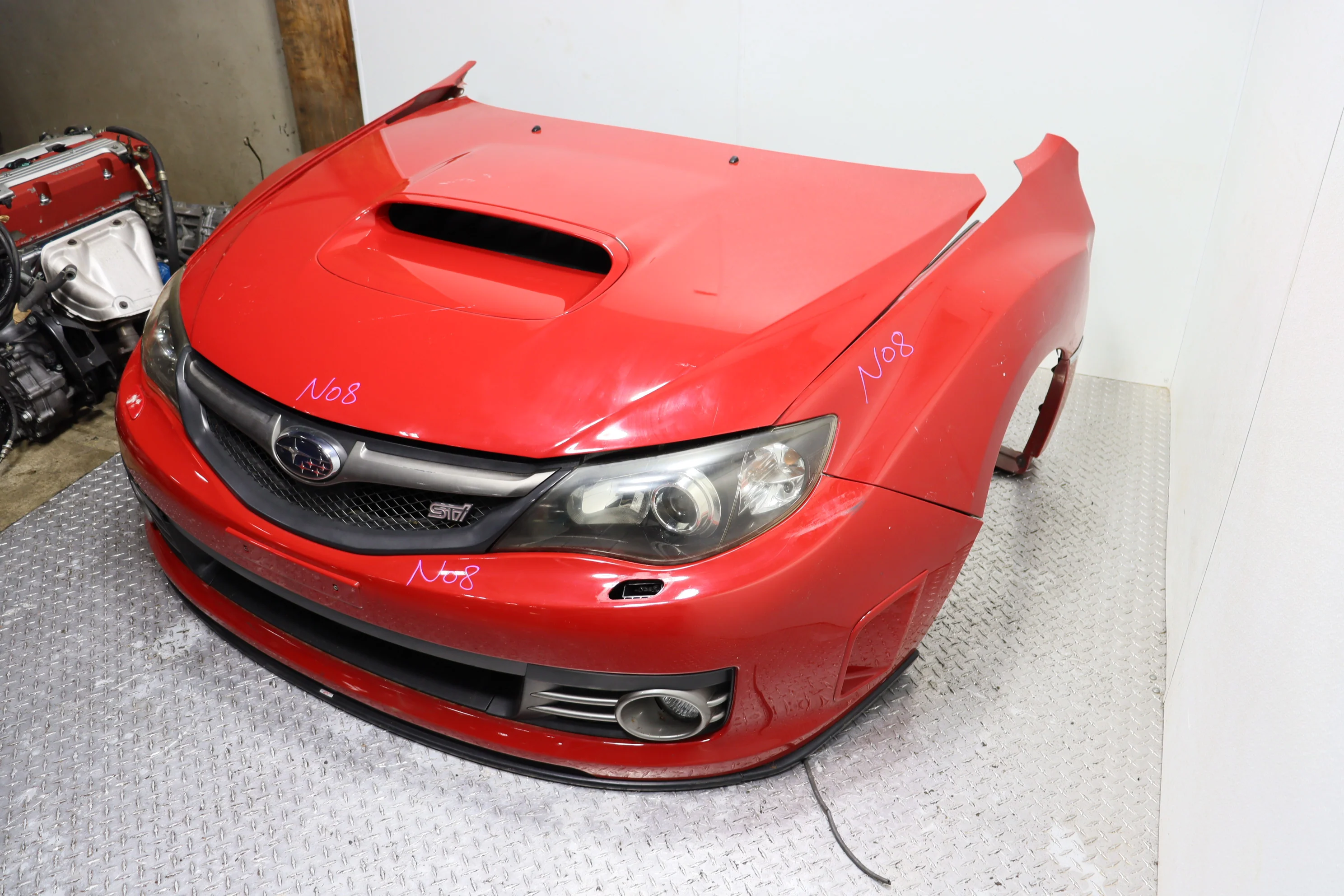 2008–2014 Subaru Impreza WRX OEM Front End Conversion Front Clip Assembly - Image 4