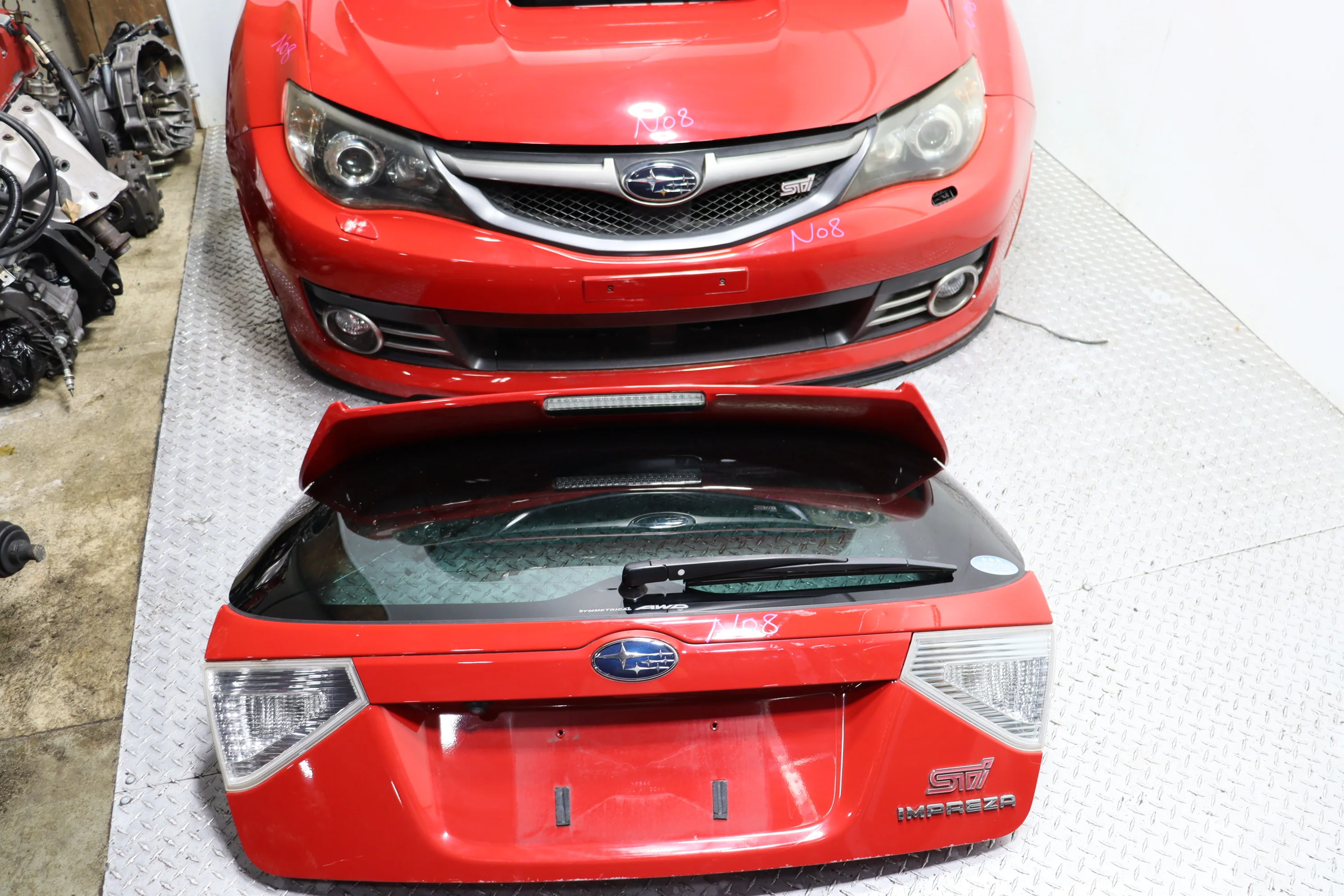 2008–2014 Subaru Impreza WRX OEM Front End Conversion Front Clip Assembly - Image 7