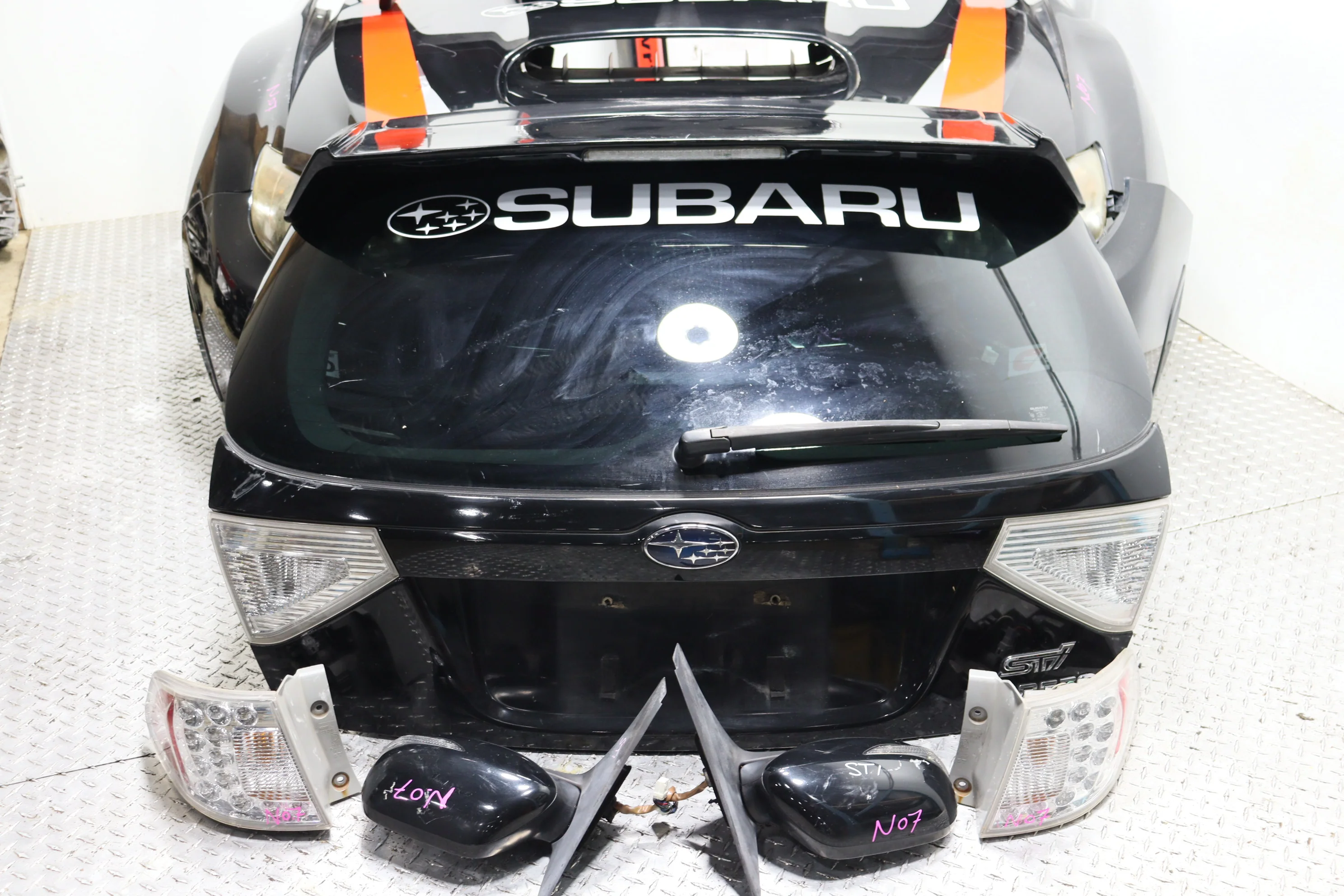 2008–2014 Subaru Impreza WRX OEM Front End Conversion Front Clip Assembly - Image 9