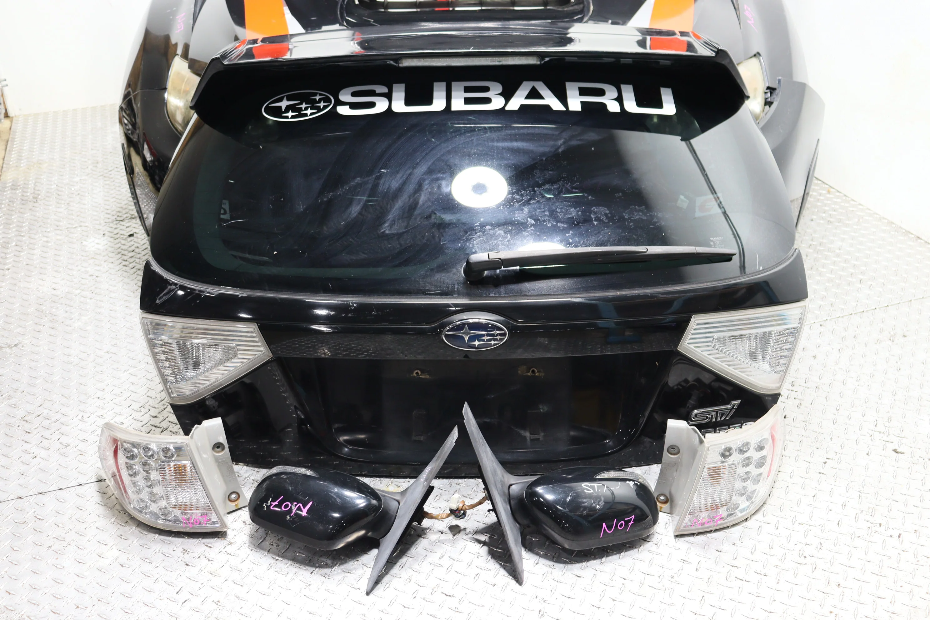 2008–2014 Subaru Impreza WRX OEM Rear End Conversion Rear Clip Assembly - Image 6