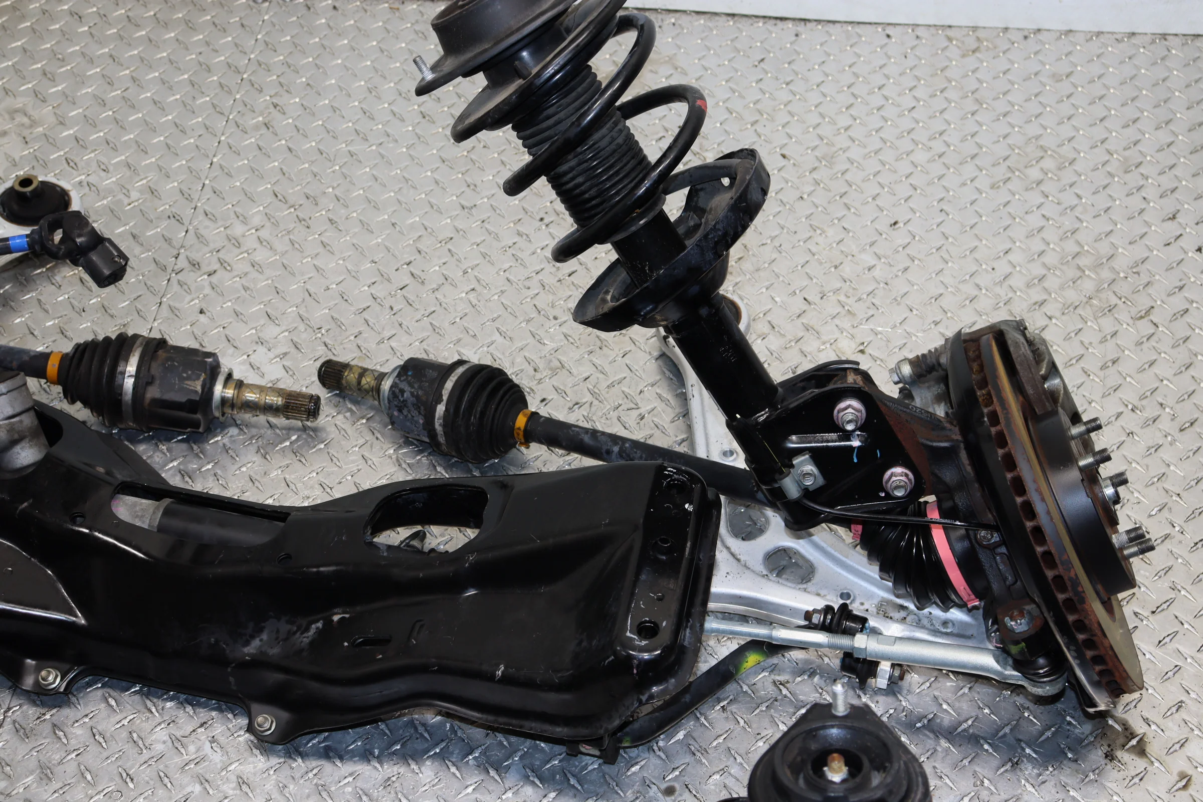 2008–2014 Subaru WRX STI OEM Complete Front & Rear Suspension Assembly - Image 16