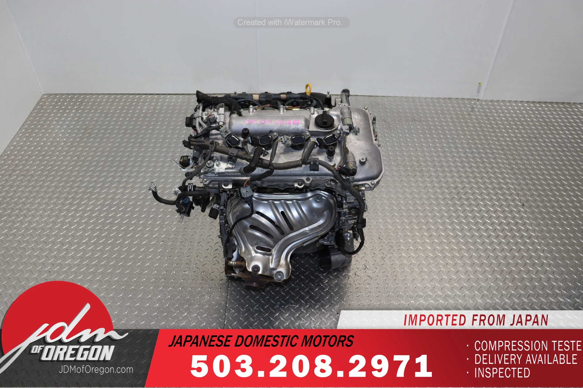 2009–2010 Pontiac Vibe Engine 4-Cylinder 1.8L JDM 2ZR-FE VVT-i Motor - Image 2