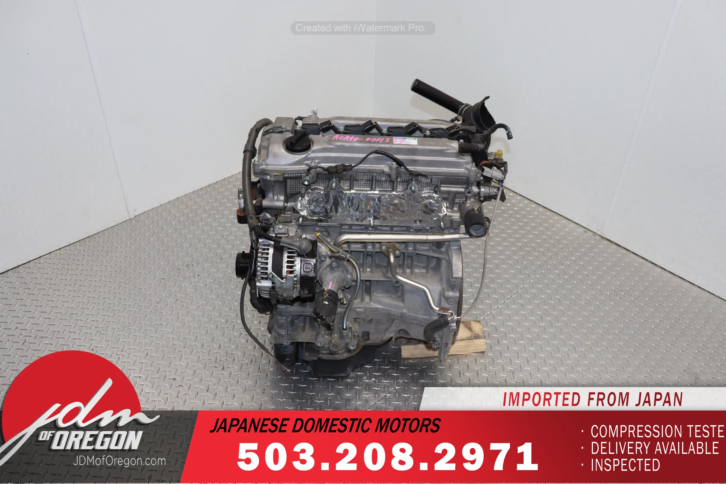 2009 2010 Pontiac Vibe 2.4L 4 Cylinder DOHC VVTi Engine JDM 2AZ-FE - Image 11