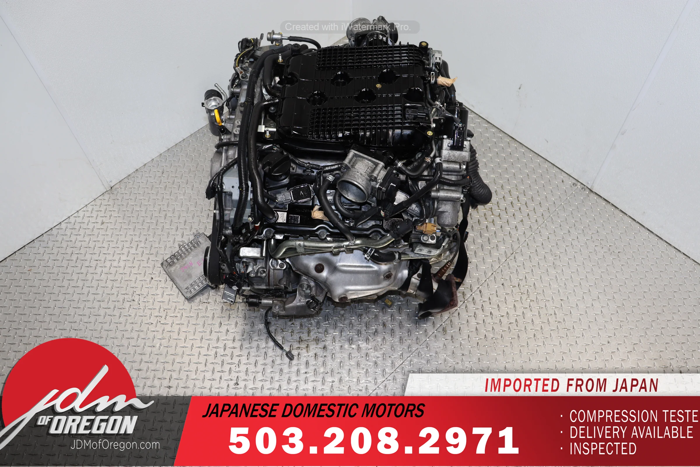 2009 2010 2011 2012 2013 Infiniti G37 3.7L V6 DOHC VVEL AWD Engine JDM VQ37VHR - Image 4