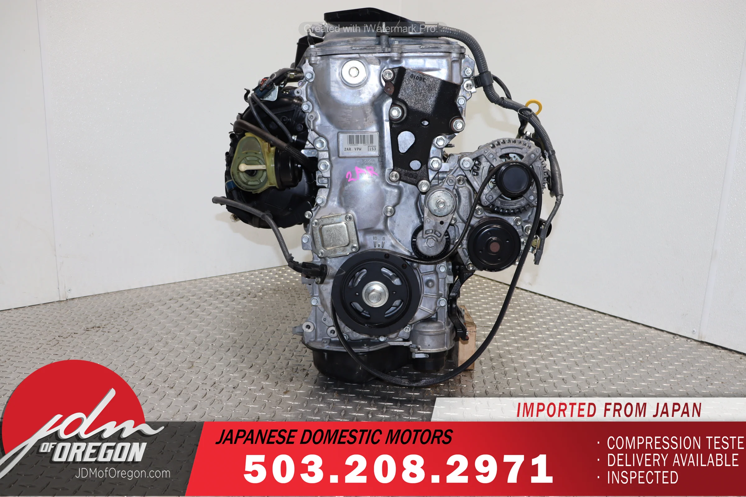2009–2018 Toyota RAV4 OEM Engine 2.5L 4-Cylinder 2AR JDM - Image 6