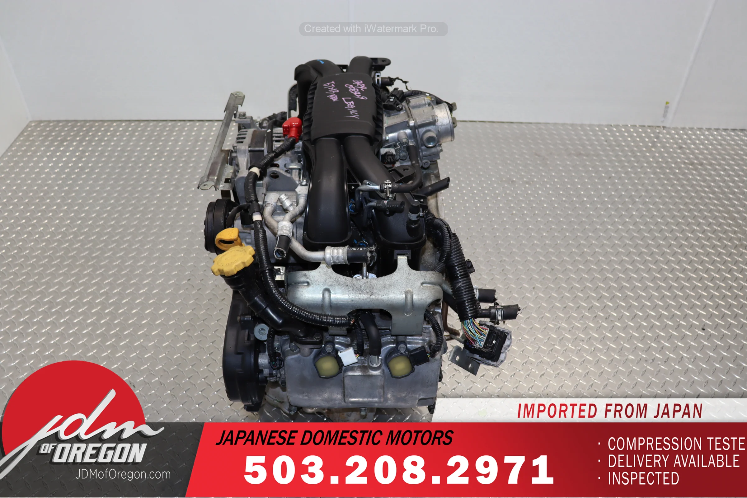 2010 2011 2012 Subaru Legacy 2.5L H4 SOHC AVLS Engine JDM EJ25 EJ253 - Image 5