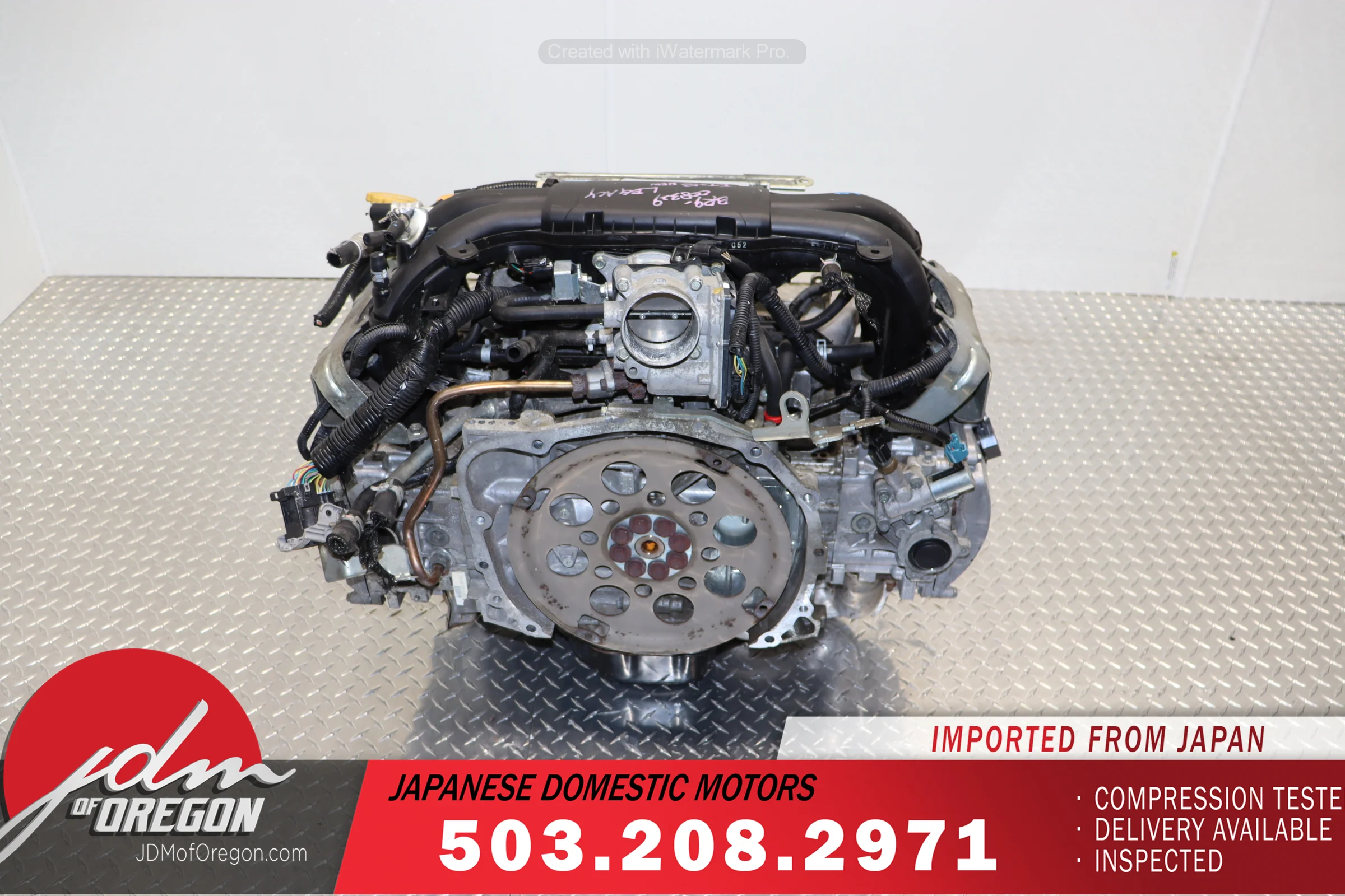 2010 2011 2012 Subaru Outback 2.5L H4 SOHC AVLS Engine JDM EJ25 EJ253 - Image 8