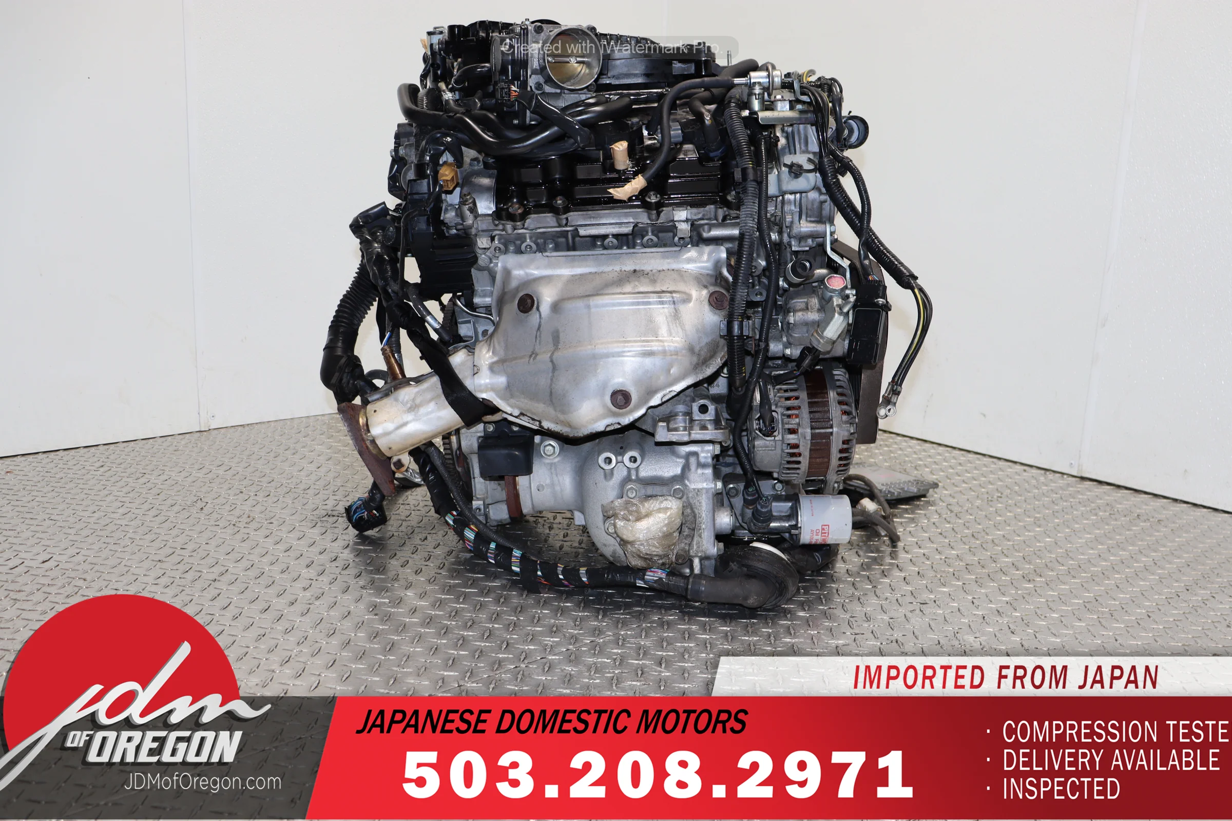 2011 2012 2013 Infiniti M37 3.7L V6 DOHC VVEL AWD Engine JDM VQ37VHR OEM - Image 12
