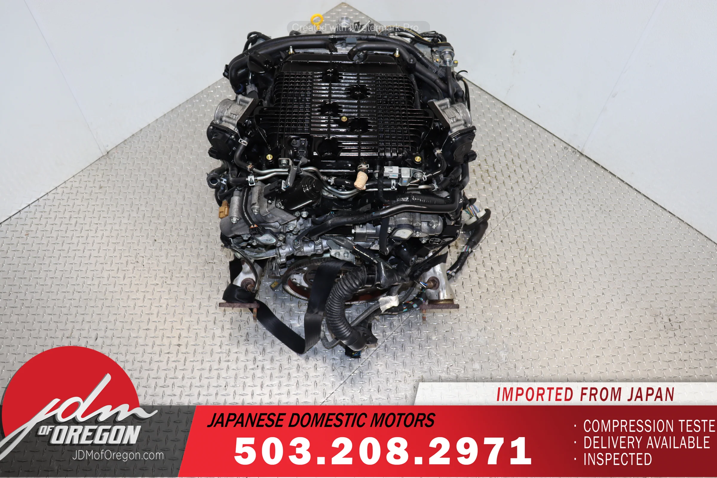 2011 2012 2013 Infiniti M37 3.7L V6 DOHC VVEL AWD Engine JDM VQ37VHR OEM - Image 7
