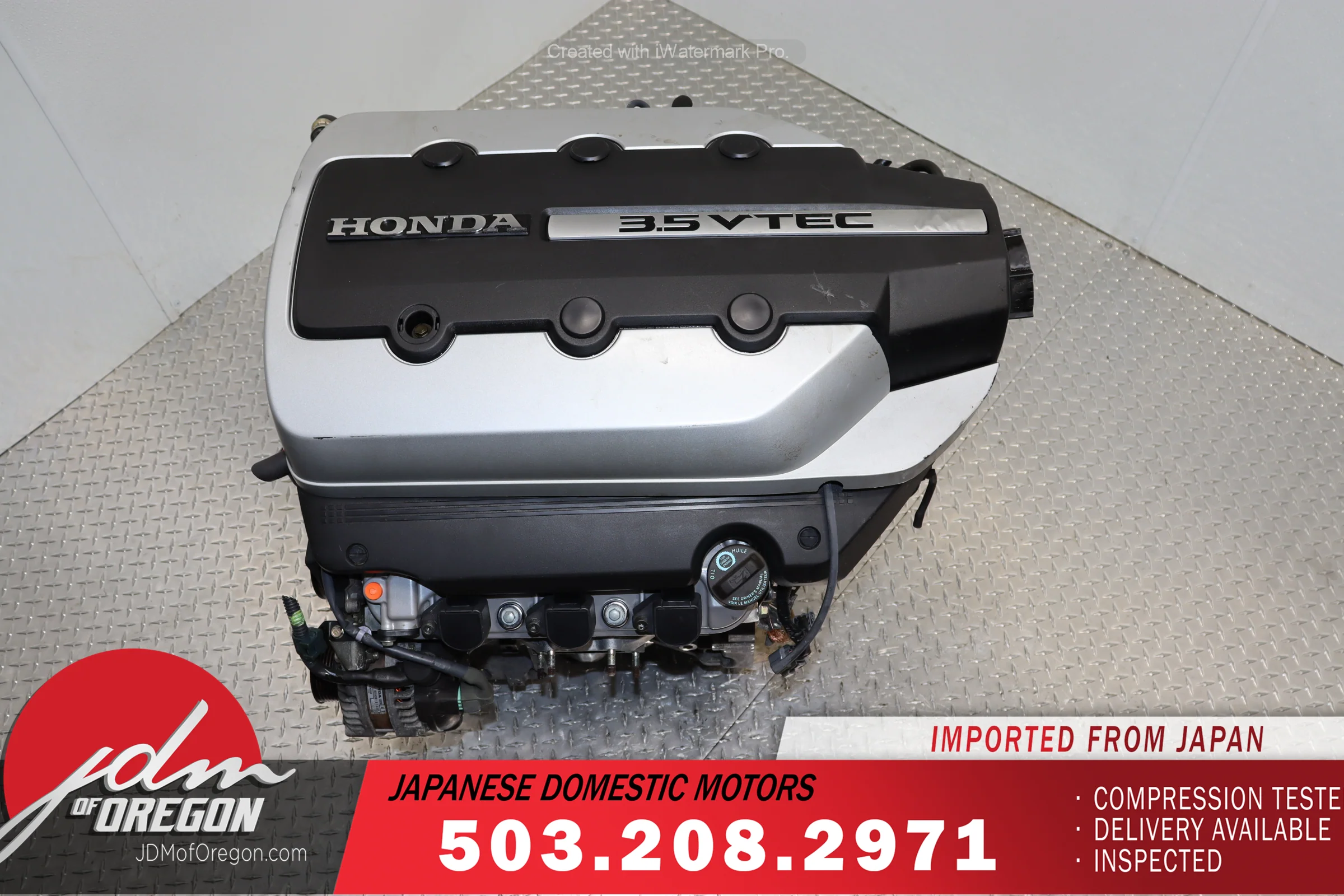 Acura MDX 3.5L V6 J35A VTEC Engine (03-06) - Image 4