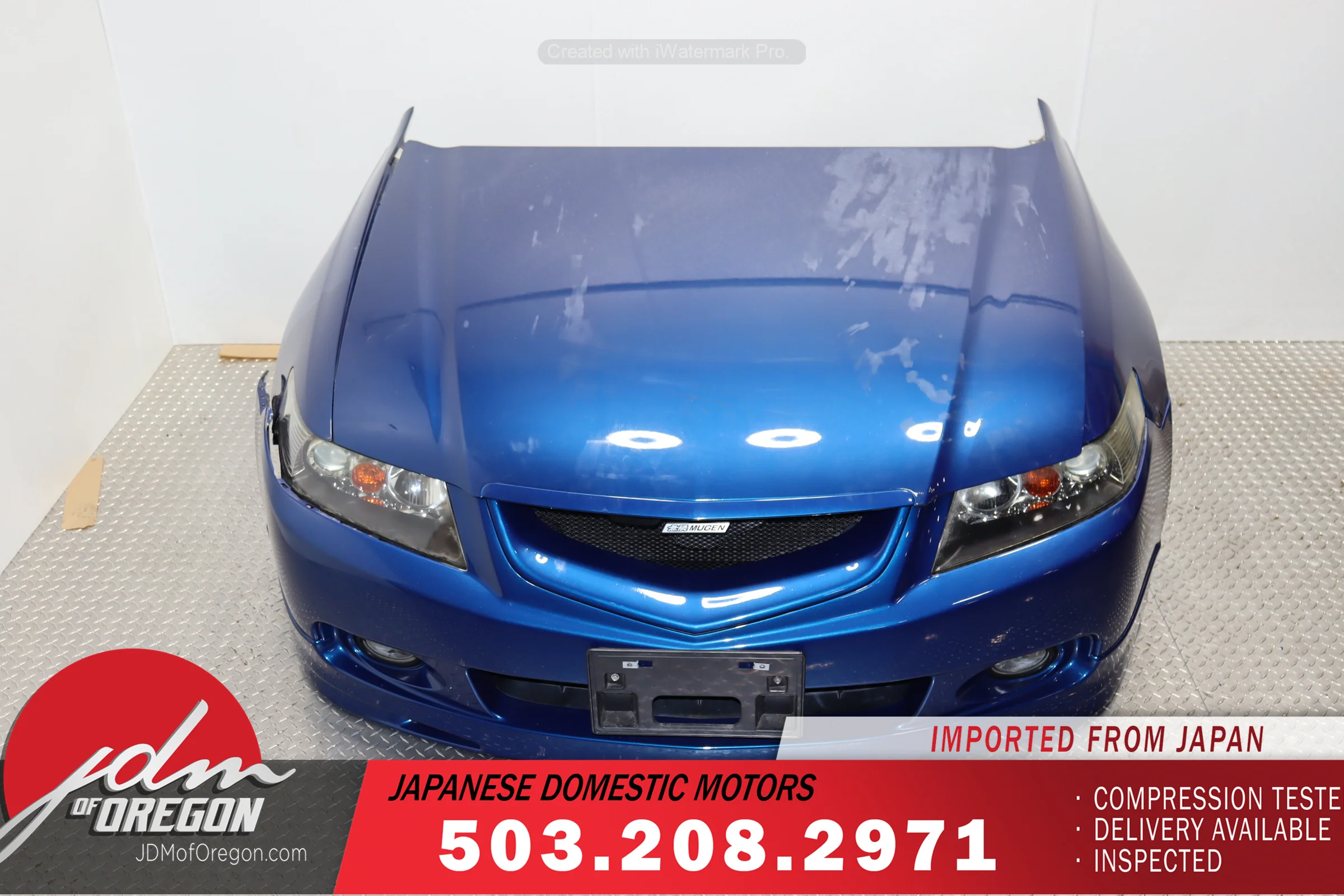 JDM 04-08 ACURA TSX CL7 MUGEN HONDA ACCORD EURO R OEM COMPLETE FRONT END CLIP - Image 10