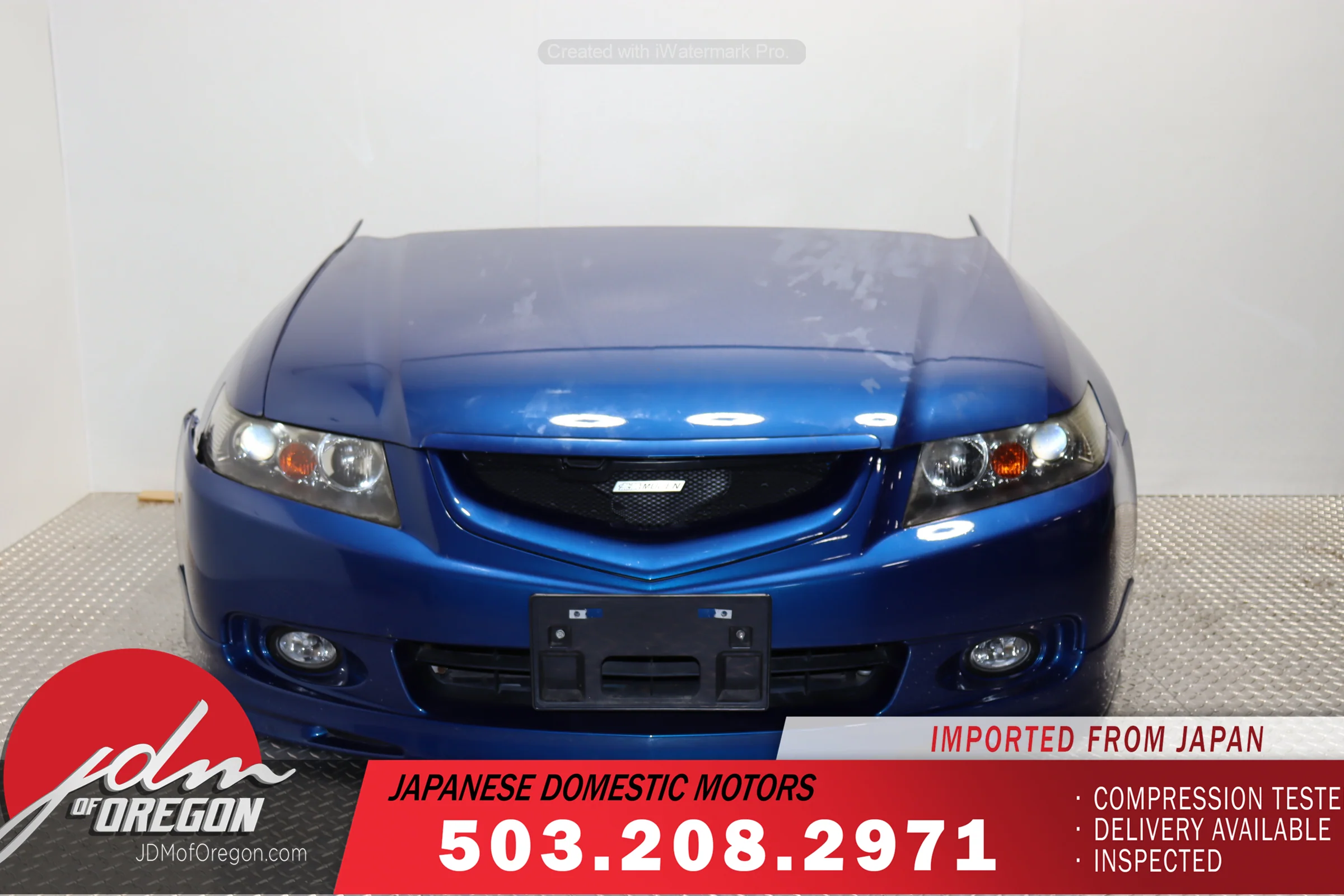 JDM 04-08 ACURA TSX CL7 MUGEN HONDA ACCORD EURO R OEM COMPLETE FRONT END CLIP - Image 2
