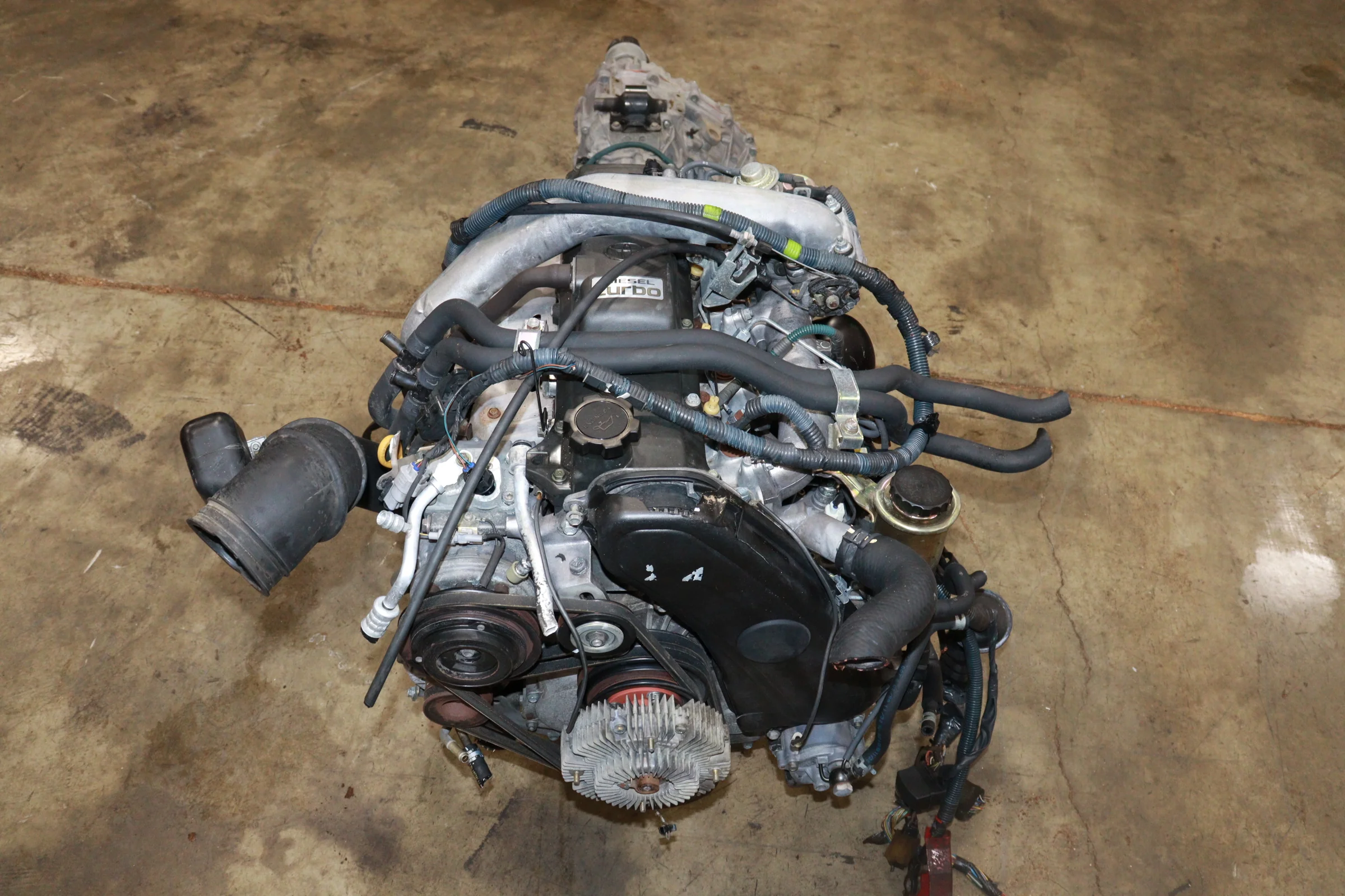 JDM 1KZ-TE TOYOTA 4RUNNER HILUX SURF 3.0L TURBO DIESEL W/ AUTO AWD TRANSMISSION - Image 3
