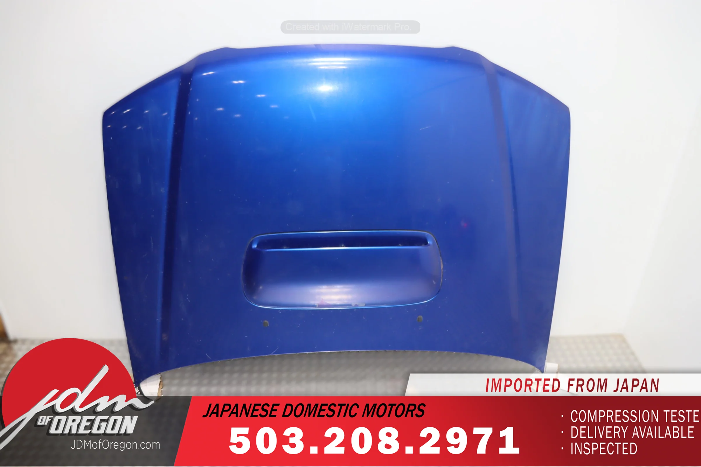 JDM 2003 2004 2005 SUBARU FORESTER XT (SG5) COMPLETE BLUE FRONT END NOSE CUT CONVERSION - Image 15