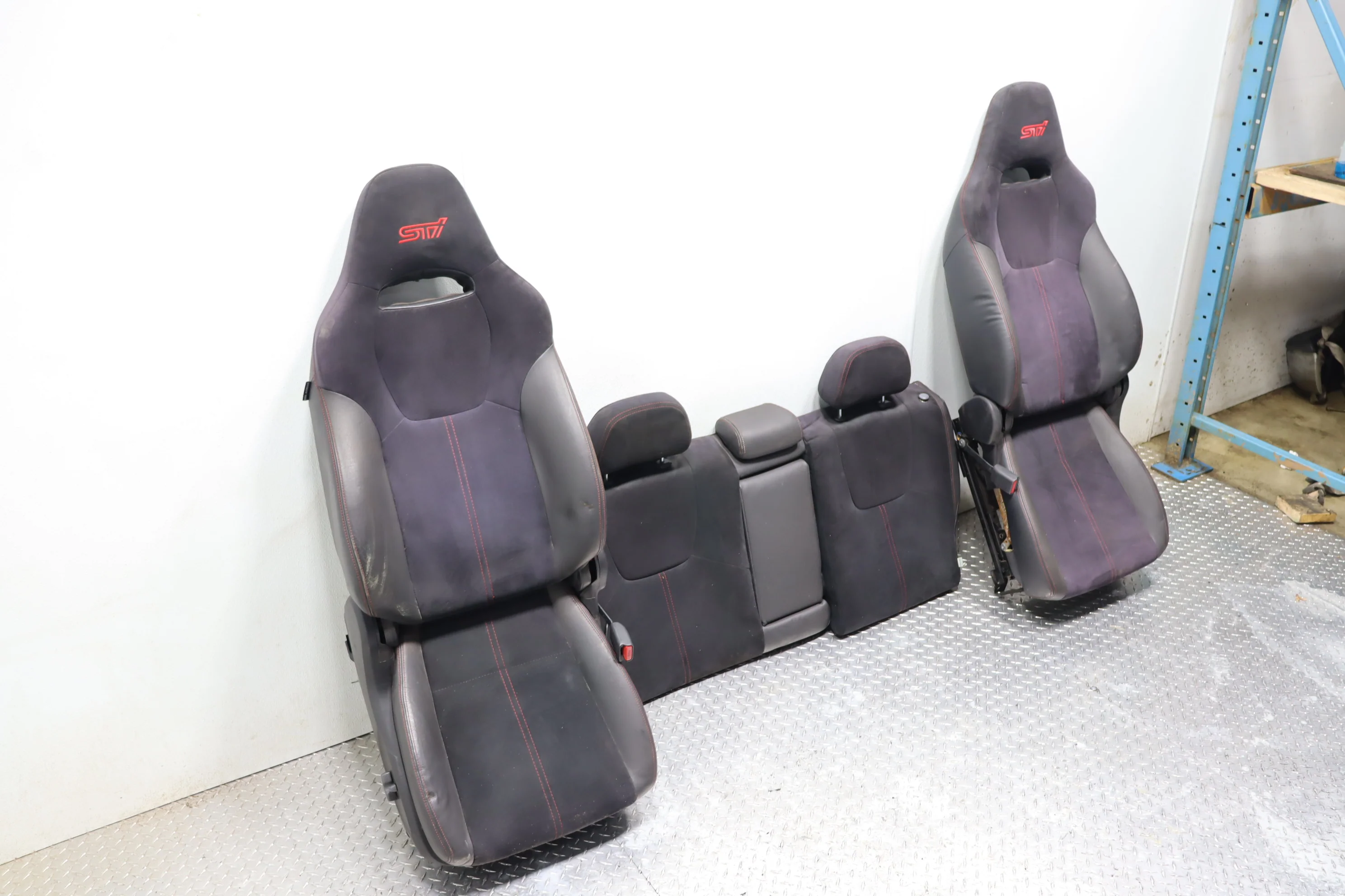 JDM 2008-2014 Subaru WRX STI OEM Premium Seats – 10 STI Sedan - Image 6
