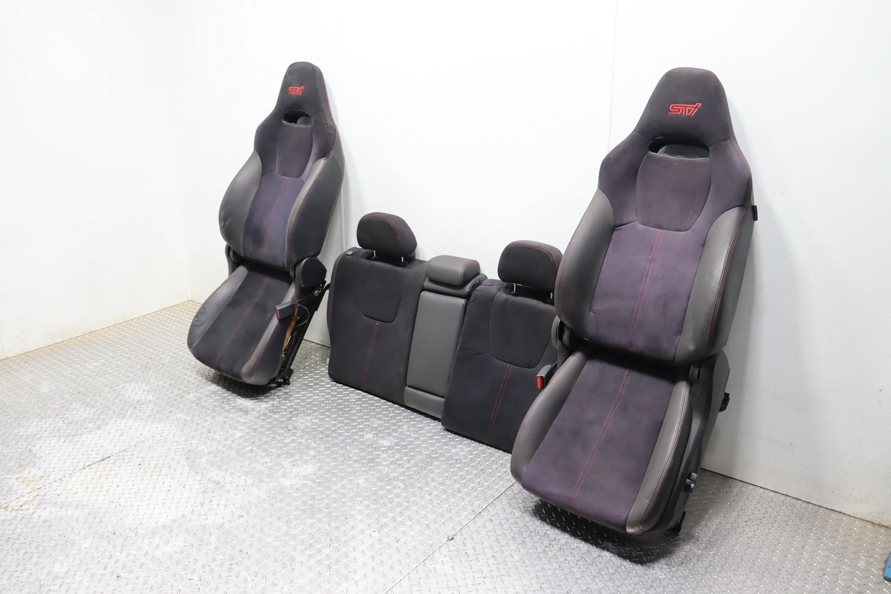JDM 2008-2014 Subaru WRX STI OEM Premium Seats – 10 STI Sedan - Image 8