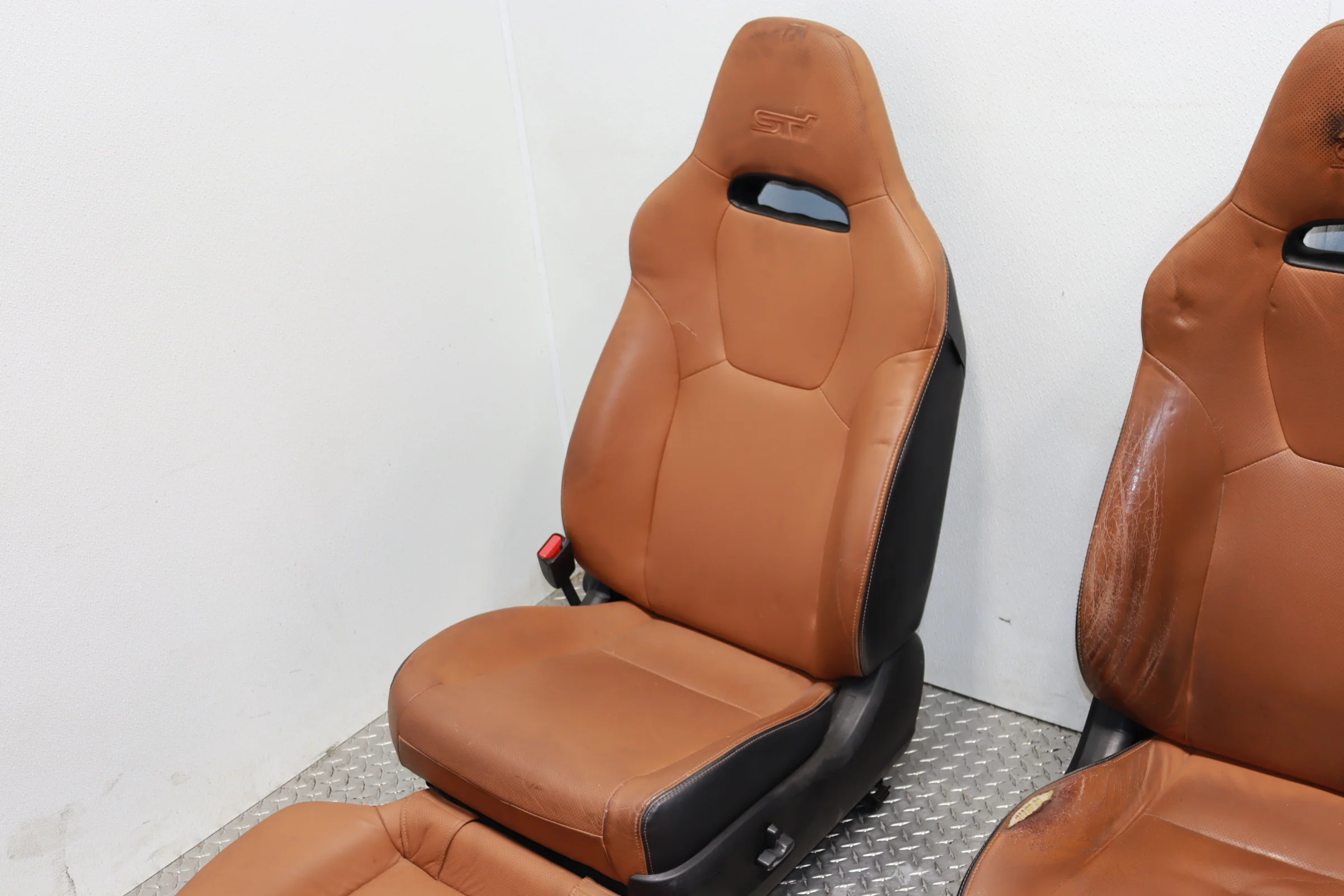 JDM 2008-2014 Subaru WRX STI OEM Premium Seats – 10 STI Sedan - Image 3