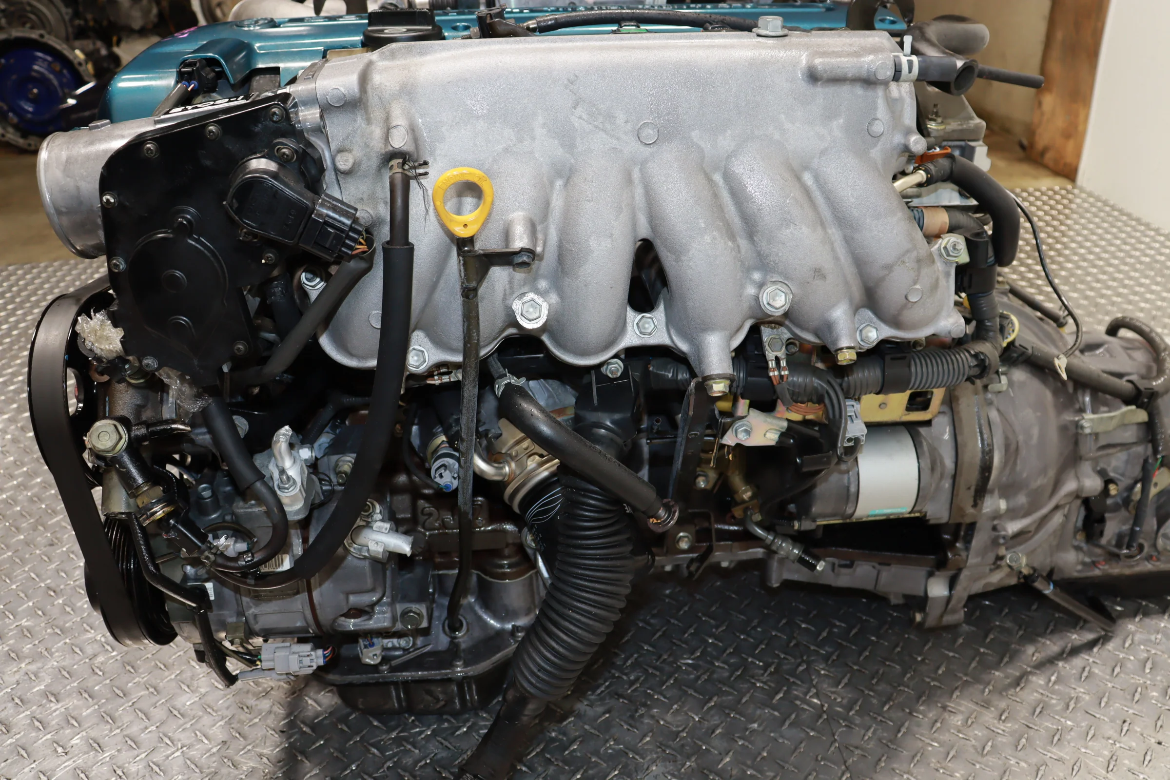 JDM 2JZ-GTE MOTOR TOYOTA ARISTO IS300 3.0L TWIN TURBO INLINE 6 VVTI ENGINE W/ AT ECU IGNITER CHIP - Image 5