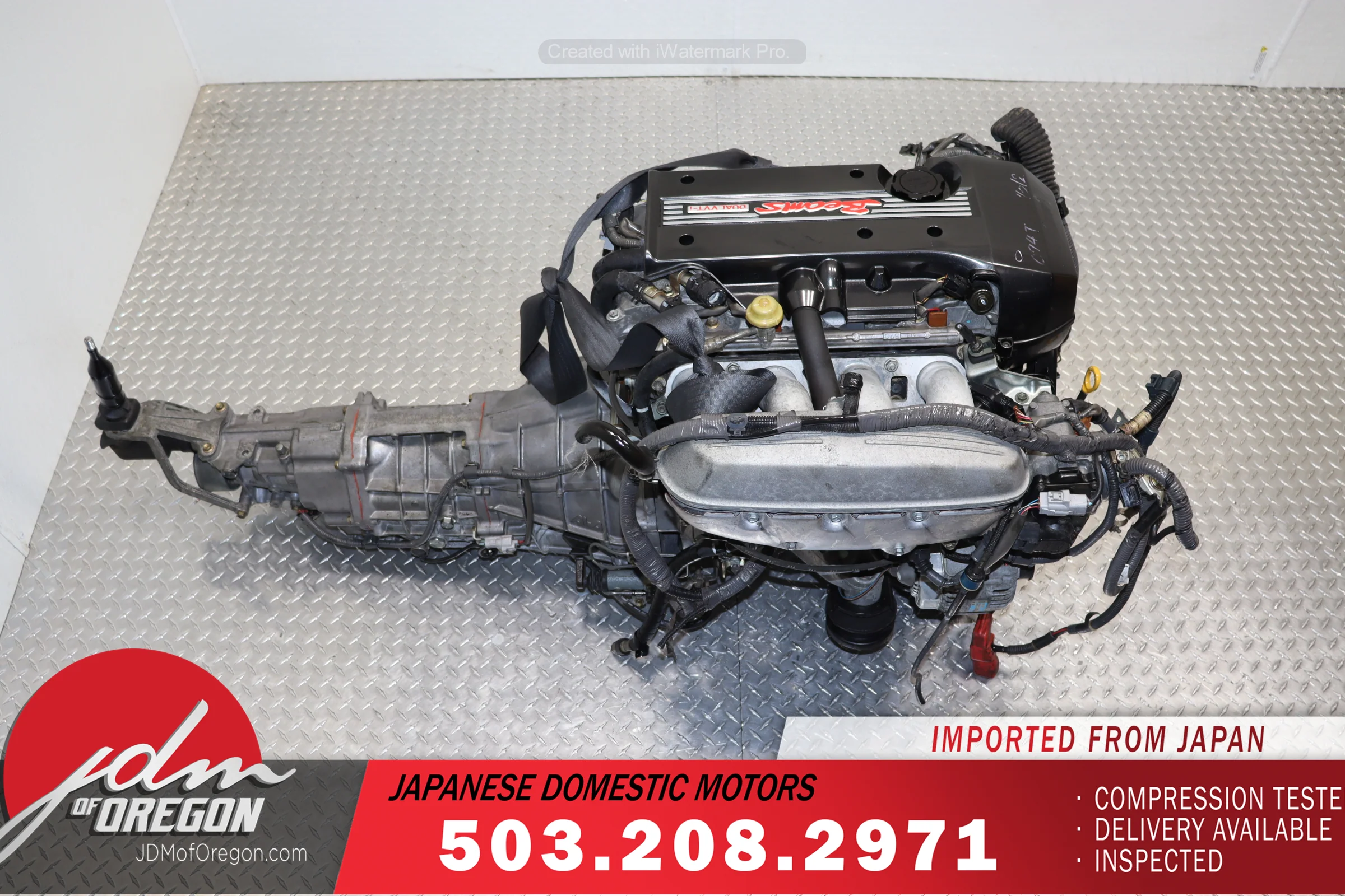 Toyota Altezza 3SGE BEAMS VVTI Engine + 6-Speed Manual - Image 5