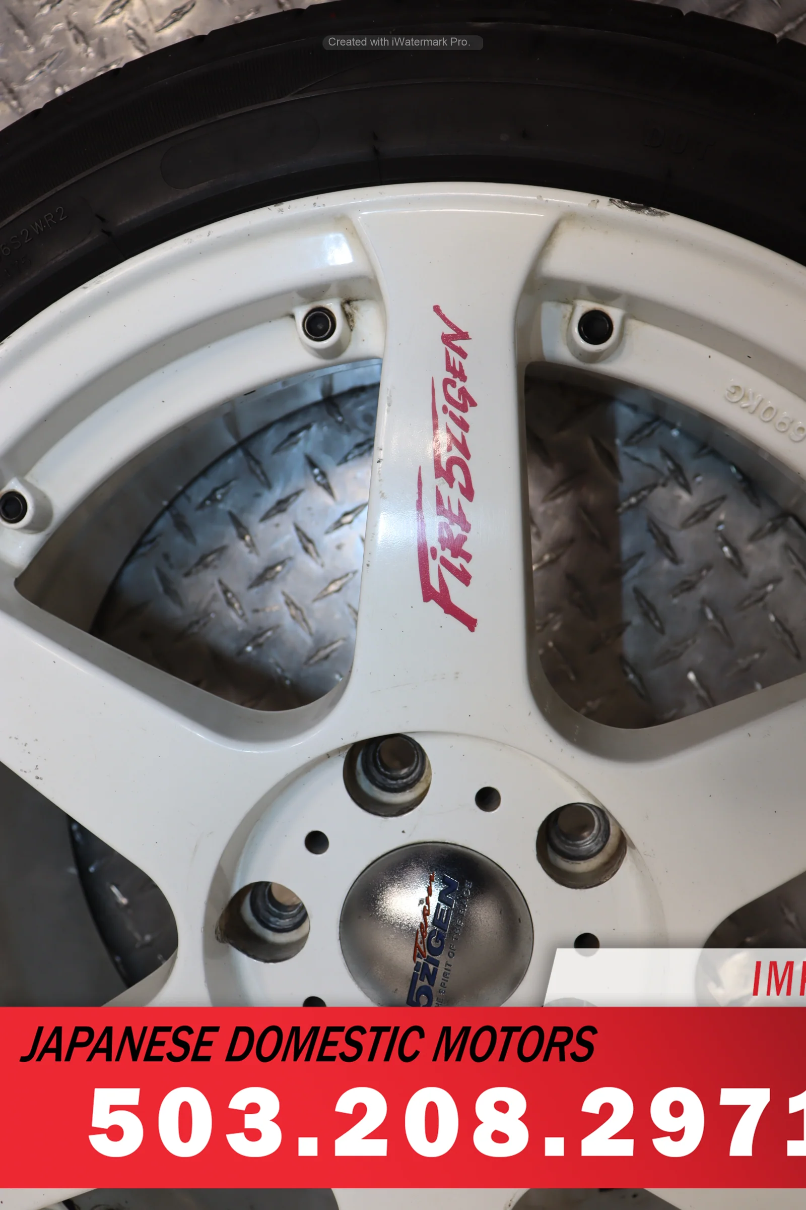 “JDM 5Zigen Fireball 17x7 + Offset 5x114.3 Wheels with 215/45R17 Kenda Tires – Set of 4 - Image 8