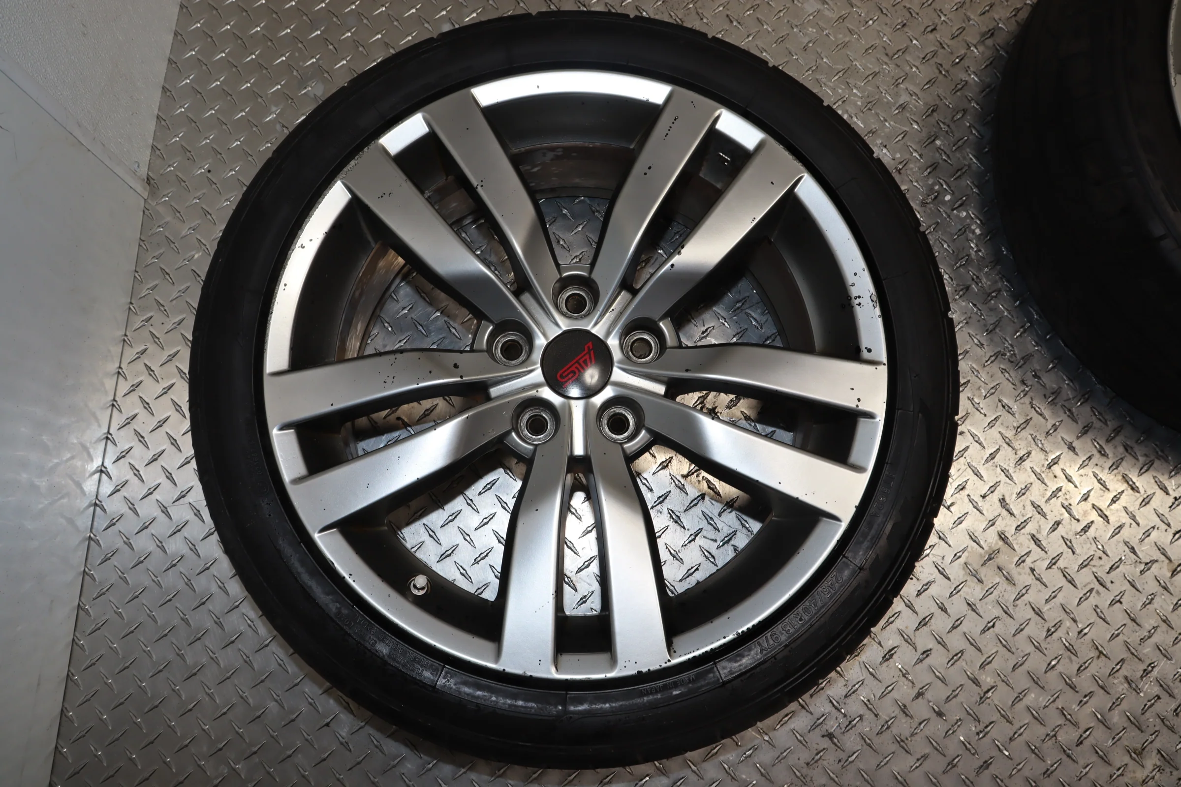 2008–2014 Subaru Impreza WRX STI Factory JDM Enkei Forged OEM Wheels – Set of 4 - Image 3