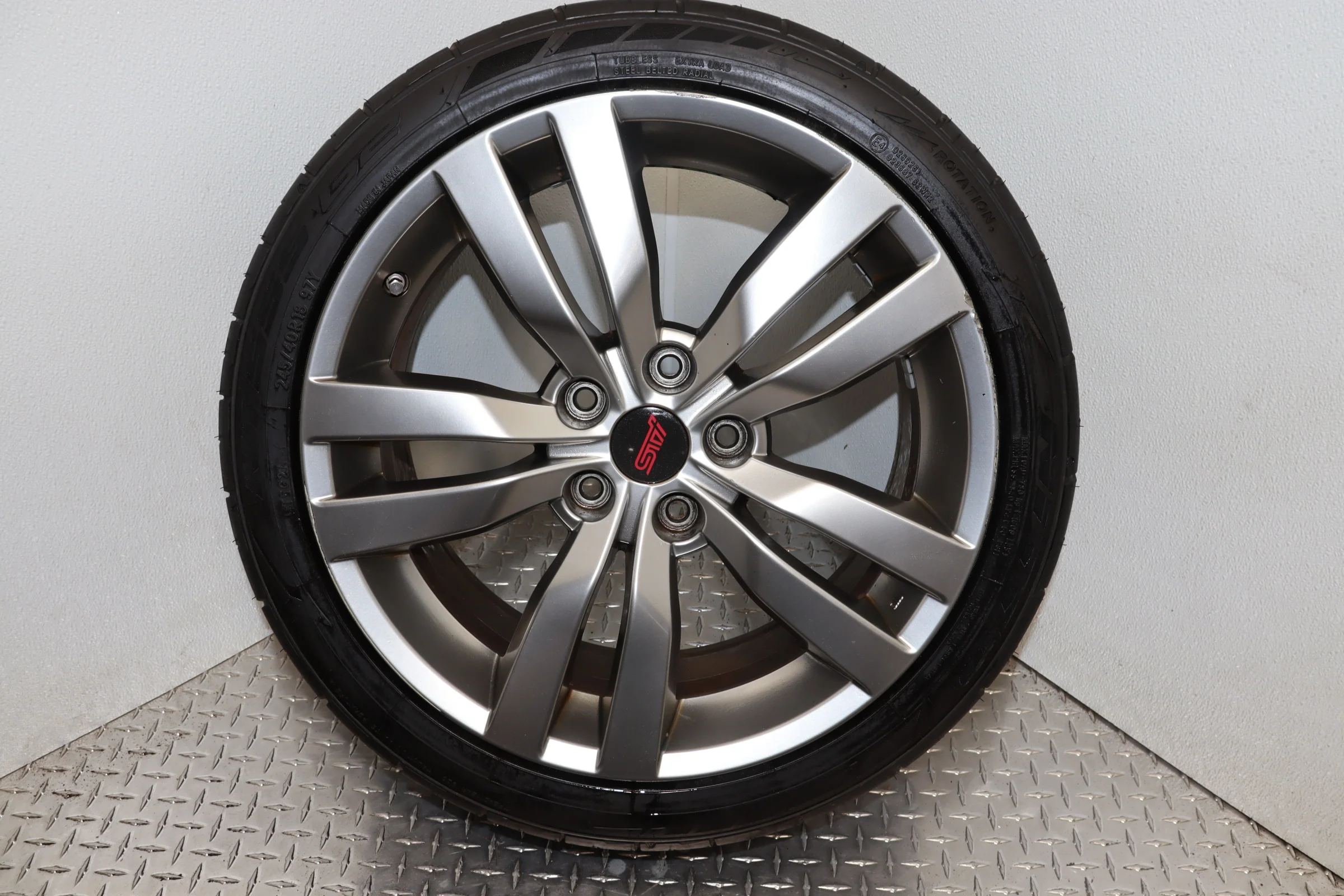 2008–2014 Subaru Impreza WRX STI Factory JDM Enkei Forged OEM Wheels – Set of 4 - Image 5