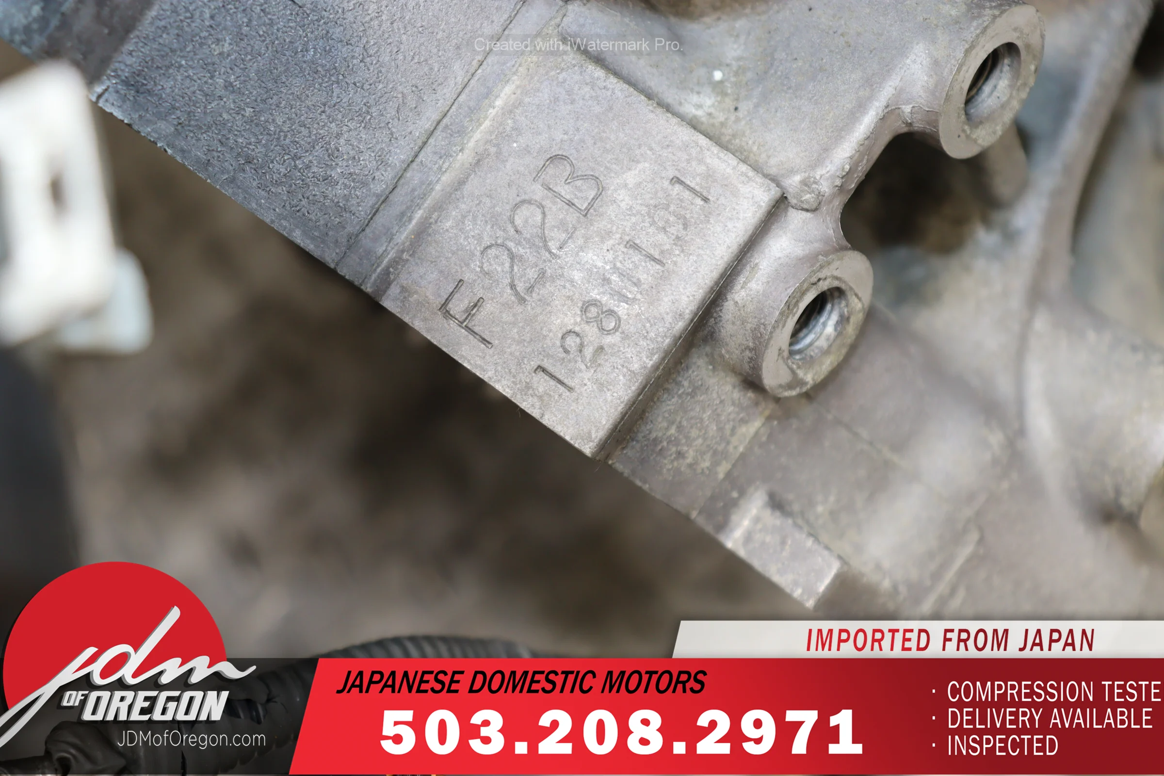 1998-2002 Honda Accord Prelude Engine| JDM F22B 2.2L DOHC Non-VTEC - Image 13