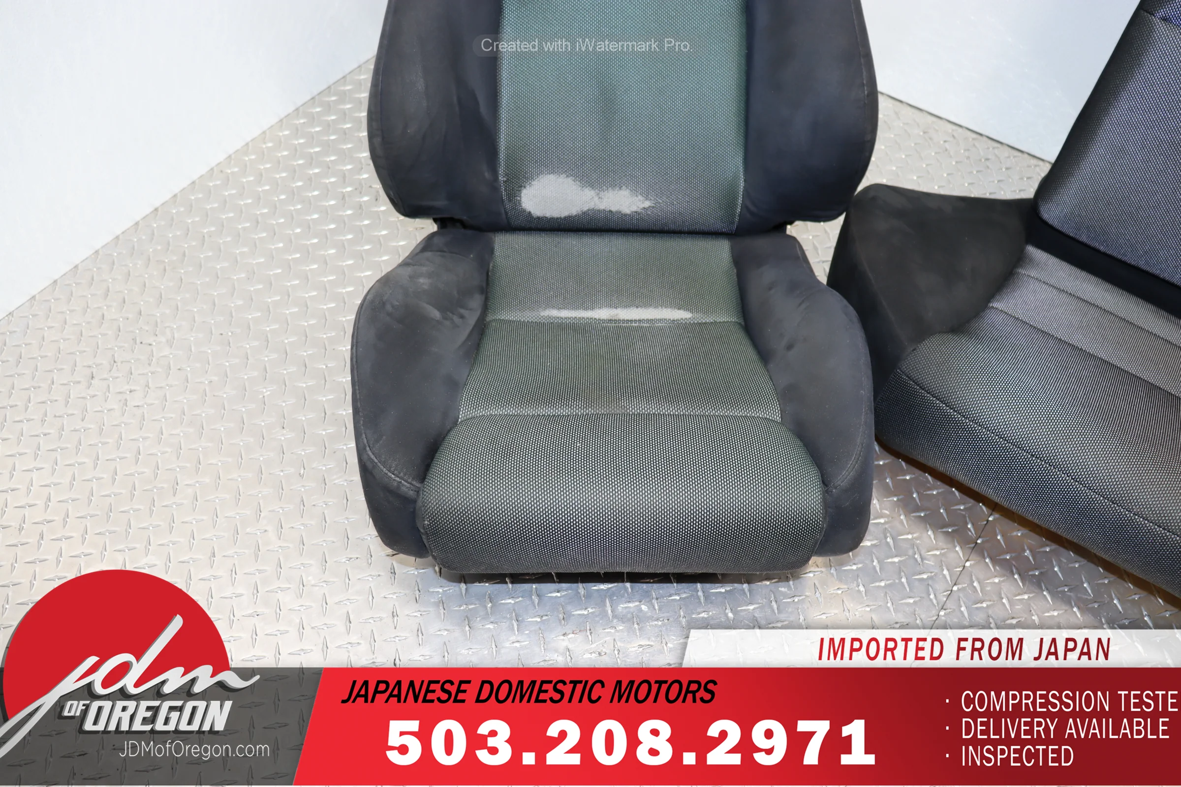 Honda Accord CL7 Euro R OEM Seat Set (Front & Rear) - Image 7