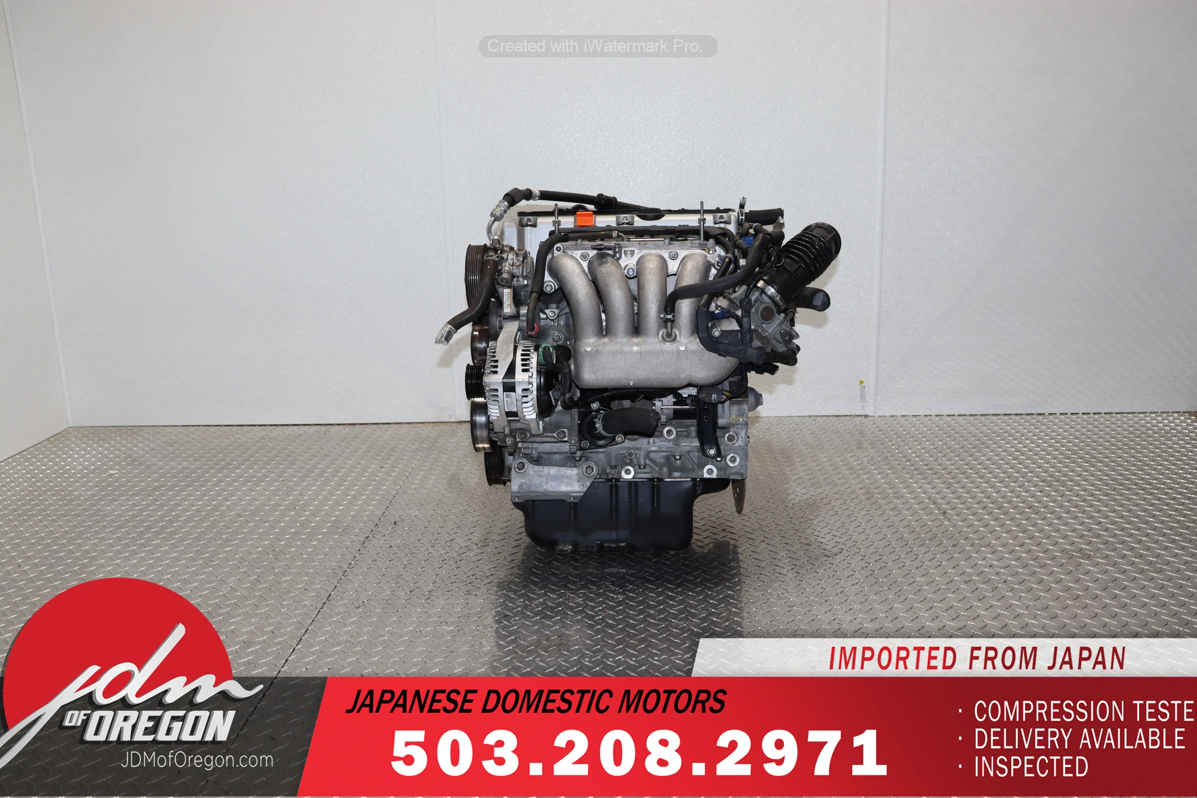 2004 2005 2006 2007 2008 Acura TSX 2.4L High-Compression DOHC i-VTEC Engine JDM K24A RBB-2 - Image 3