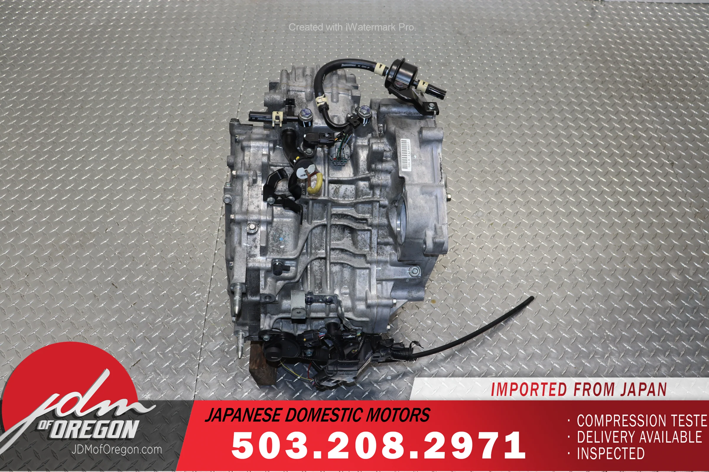 (10-14 Honda Insight Hybrid) CVT Automatic Transmission JDM LDA MF6 1.3L - Image 11