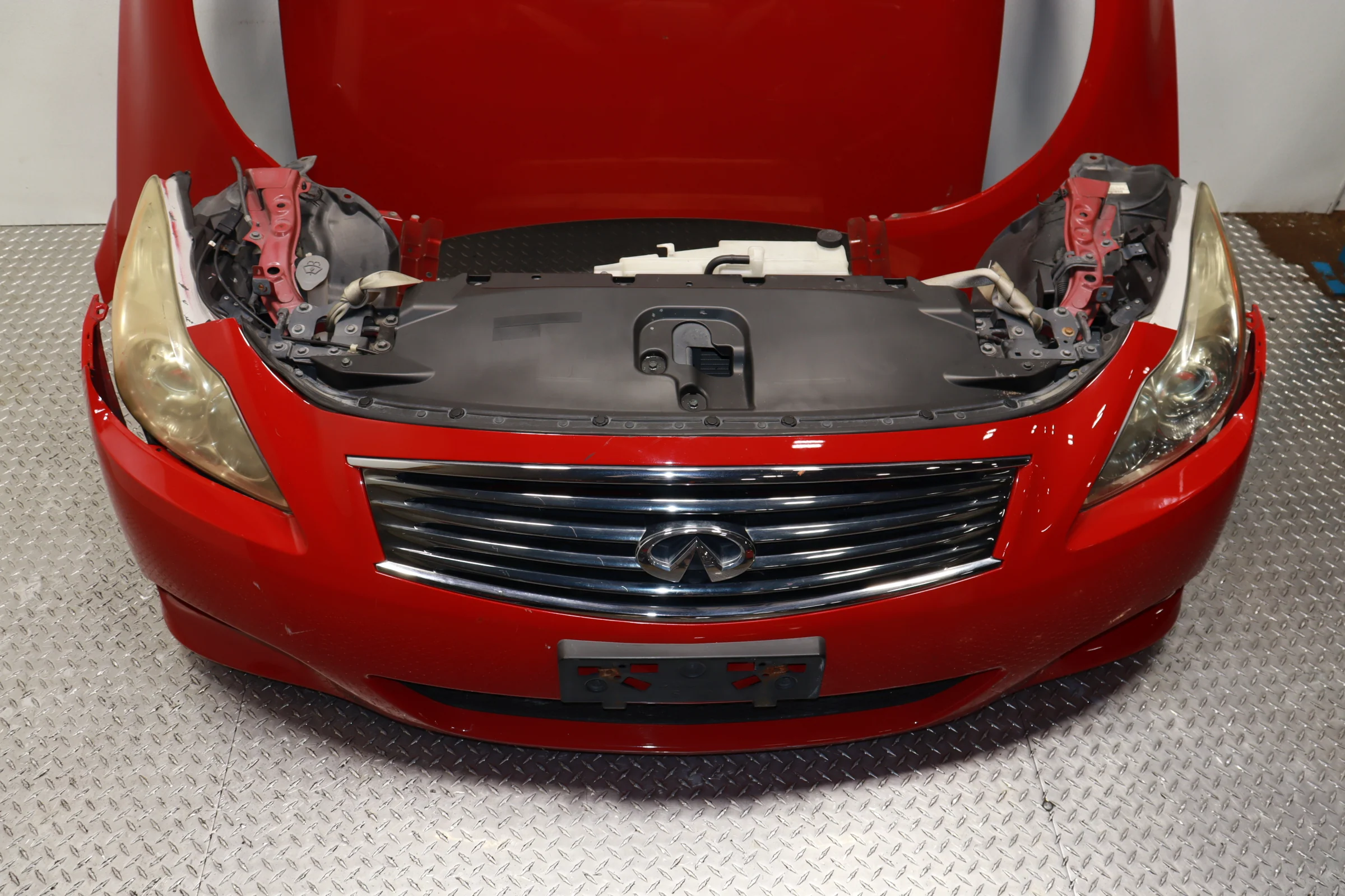 JDM NISSAN SKYLINE 370GT INFINITI G37 COUPE COMPLETE FRONT END NOSE CUT AND REAR ASSEMBLY - Image 3