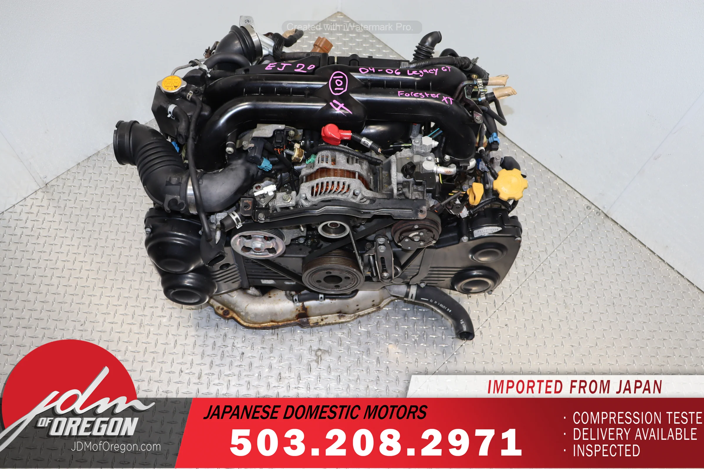 2004 2005 2006 Subaru Forester XT 2.0L DOHC Turbo Engine JDM EJ20X