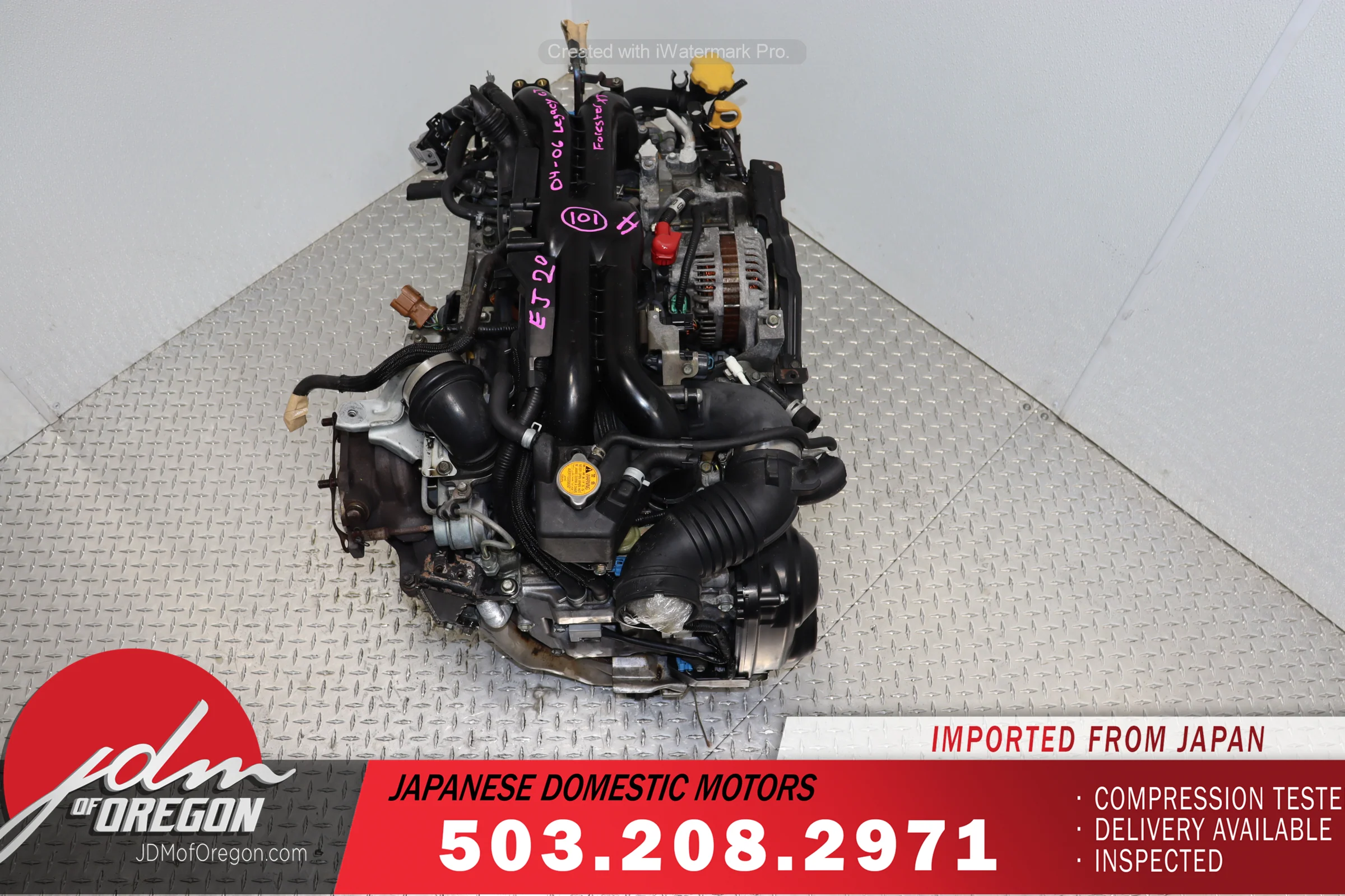 2004 2005 2006 Subaru Forester XT 2.0L DOHC Turbo Engine JDM EJ20X - Image 10