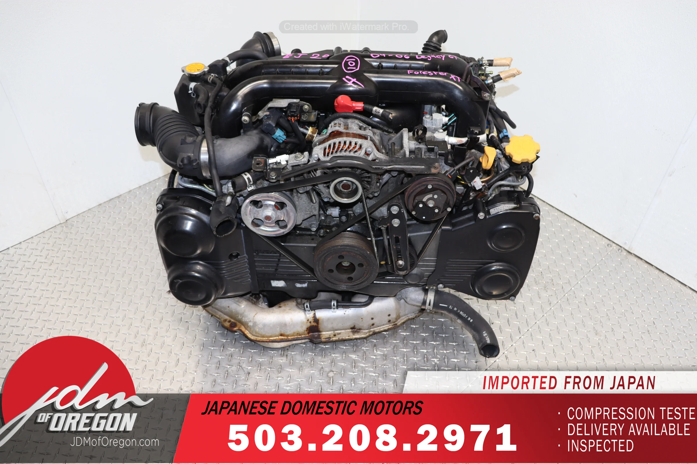 2004 2005 2006 Subaru Forester XT 2.0L DOHC Turbo Engine JDM EJ20X - Image 2